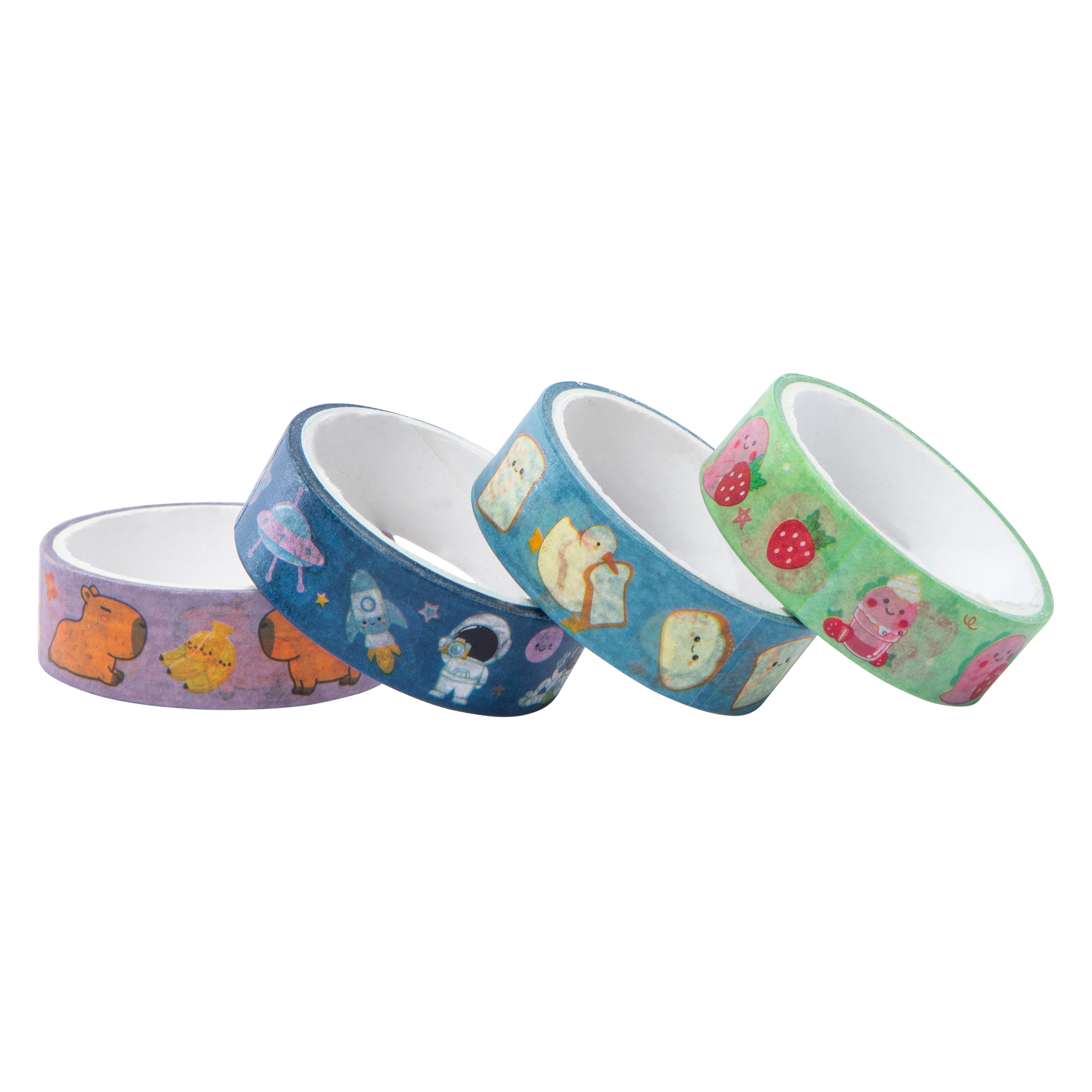 Kawaii Washi Tape 4-Count