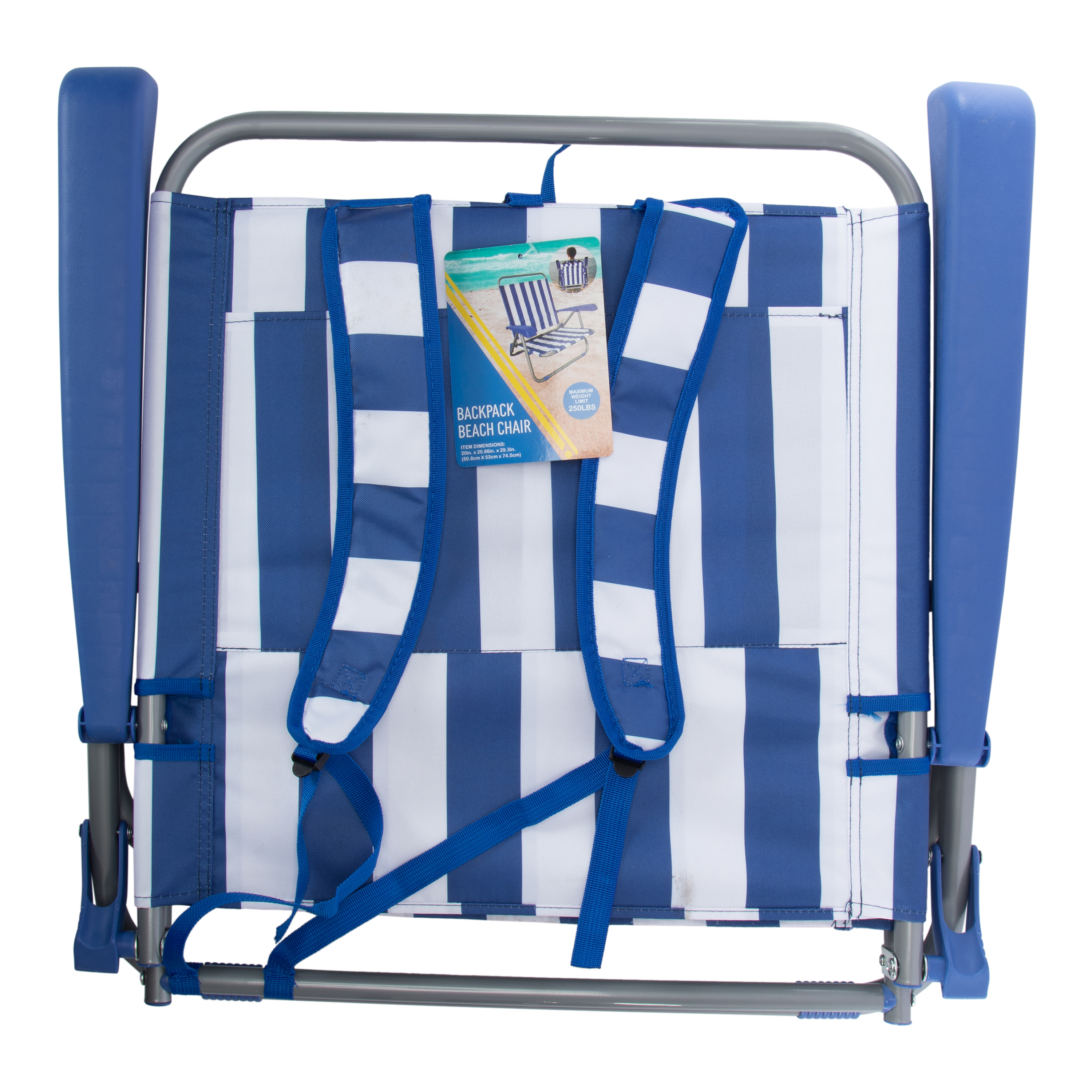 Foldable Backpack Beach Chair 20.86in x 29.3in