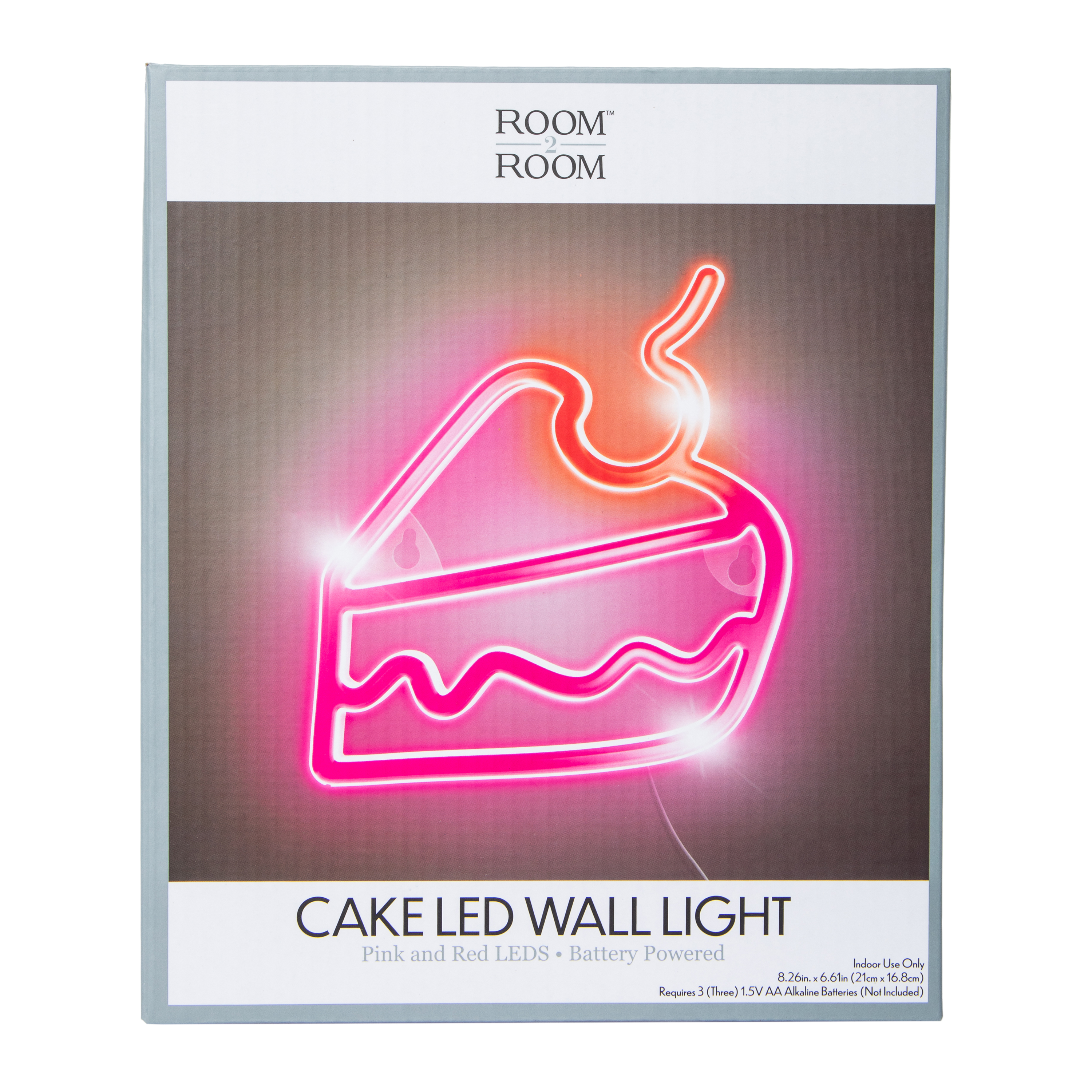 Cake LED Wall Light 8.26in x 6.61in