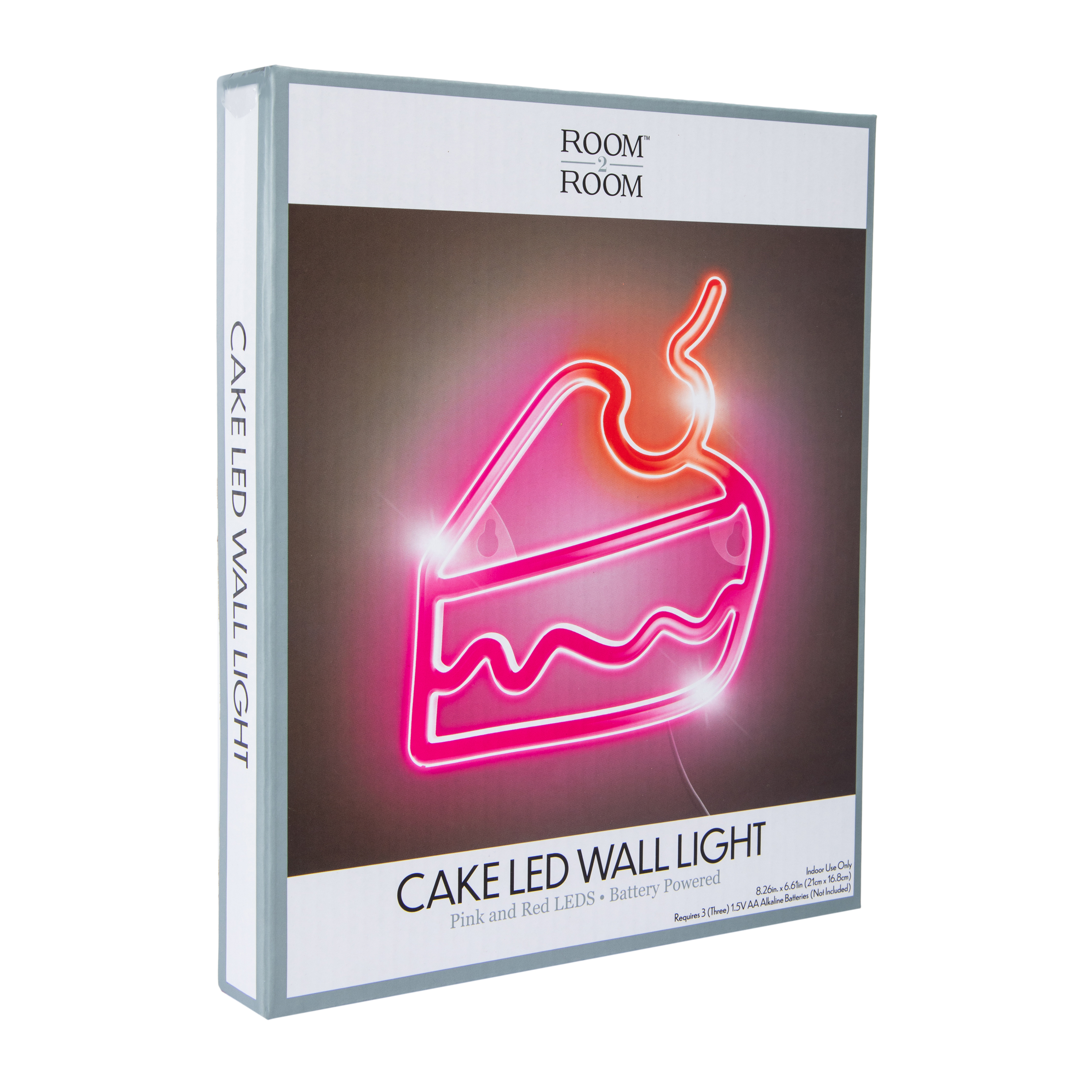 Cake LED Wall Light 8.26in x 6.61in