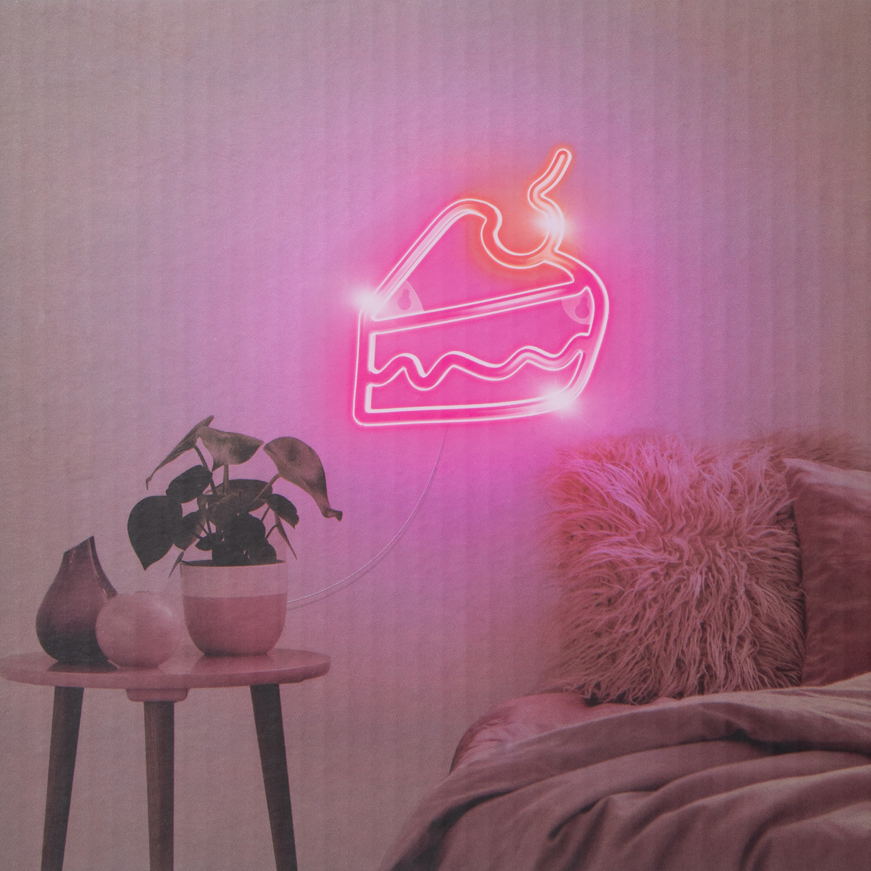 Cake LED Wall Light 8.26in x 6.61in