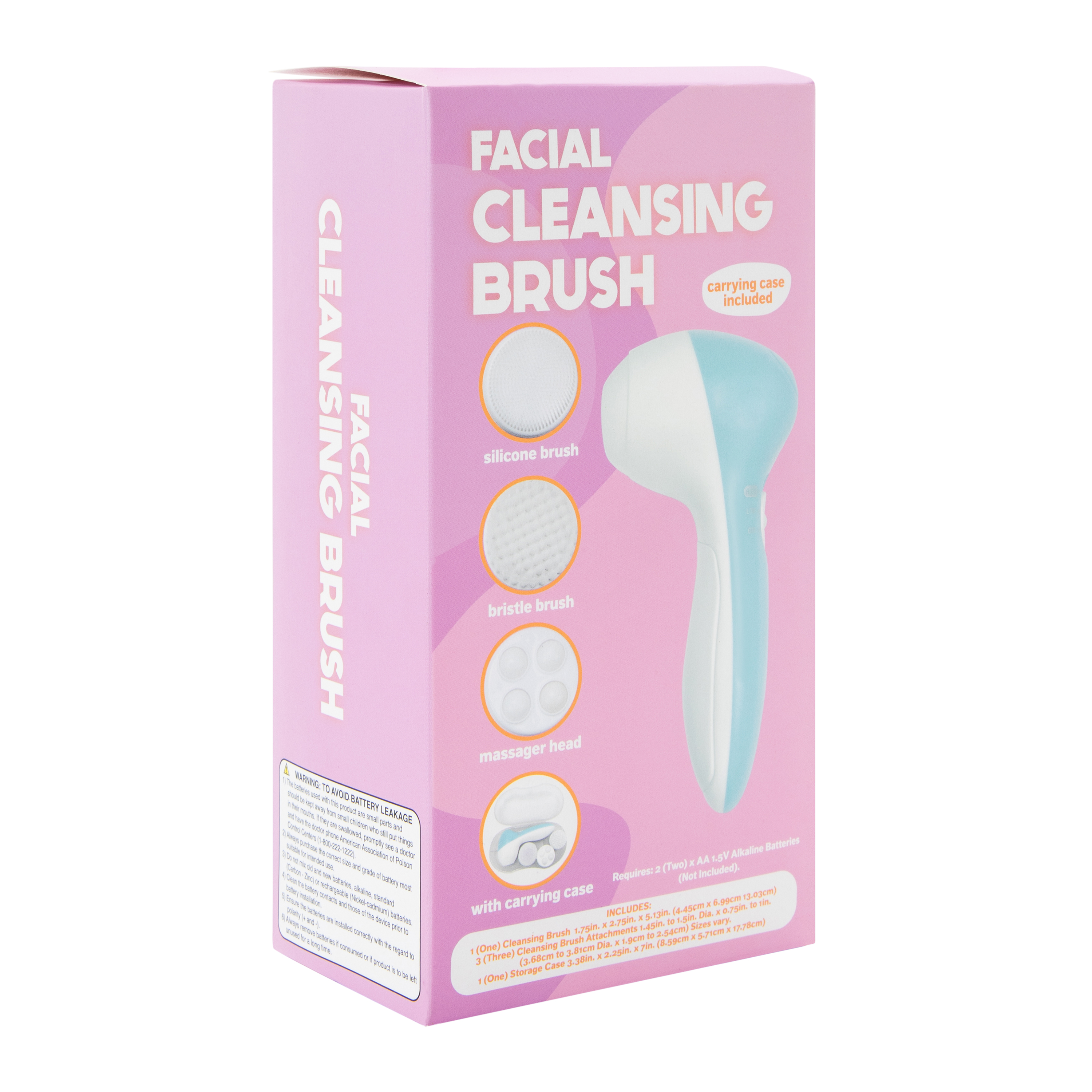 Facial Cleansing Brush With Case
