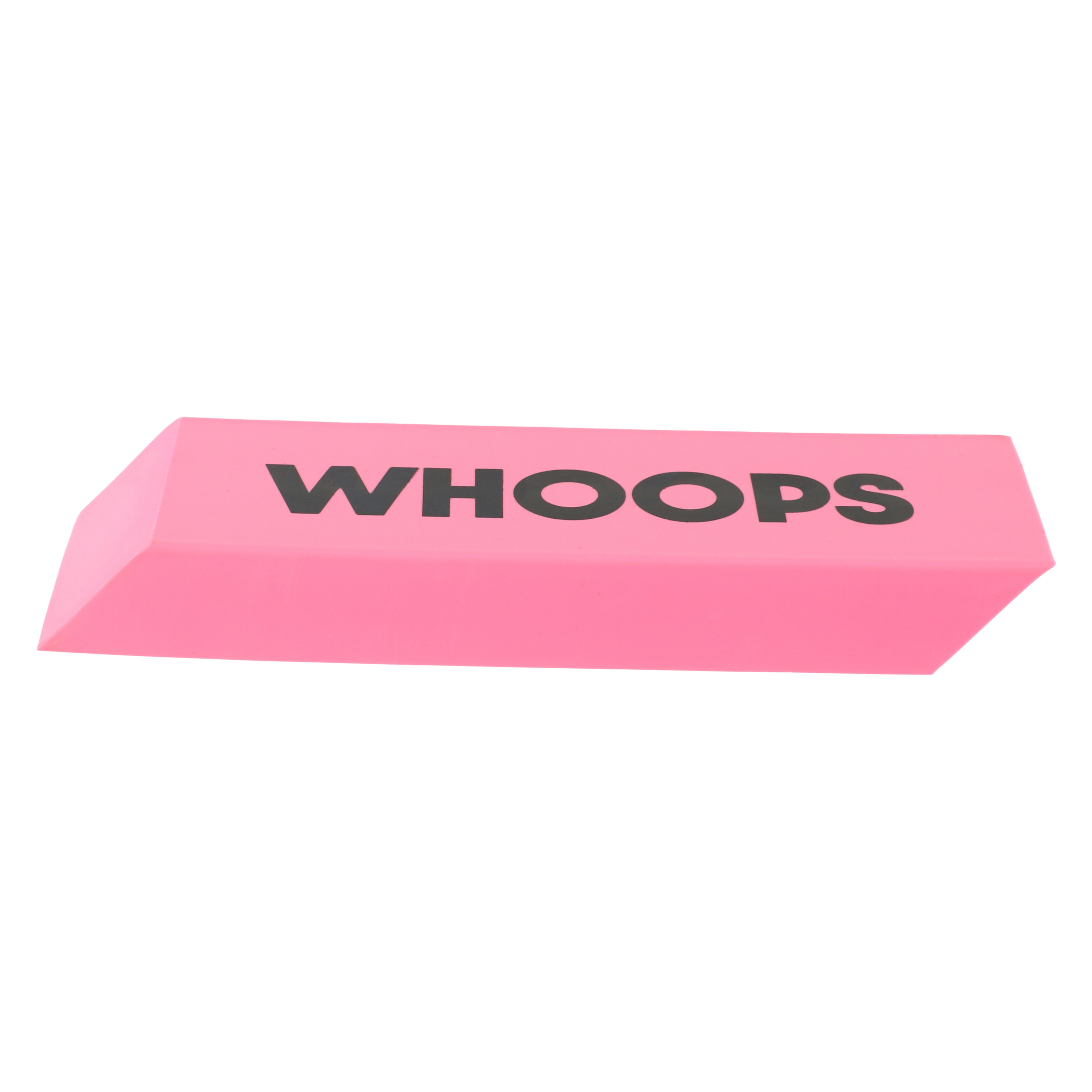 Whoops Jumbo Pink Eraser 1.92in x 6.10in