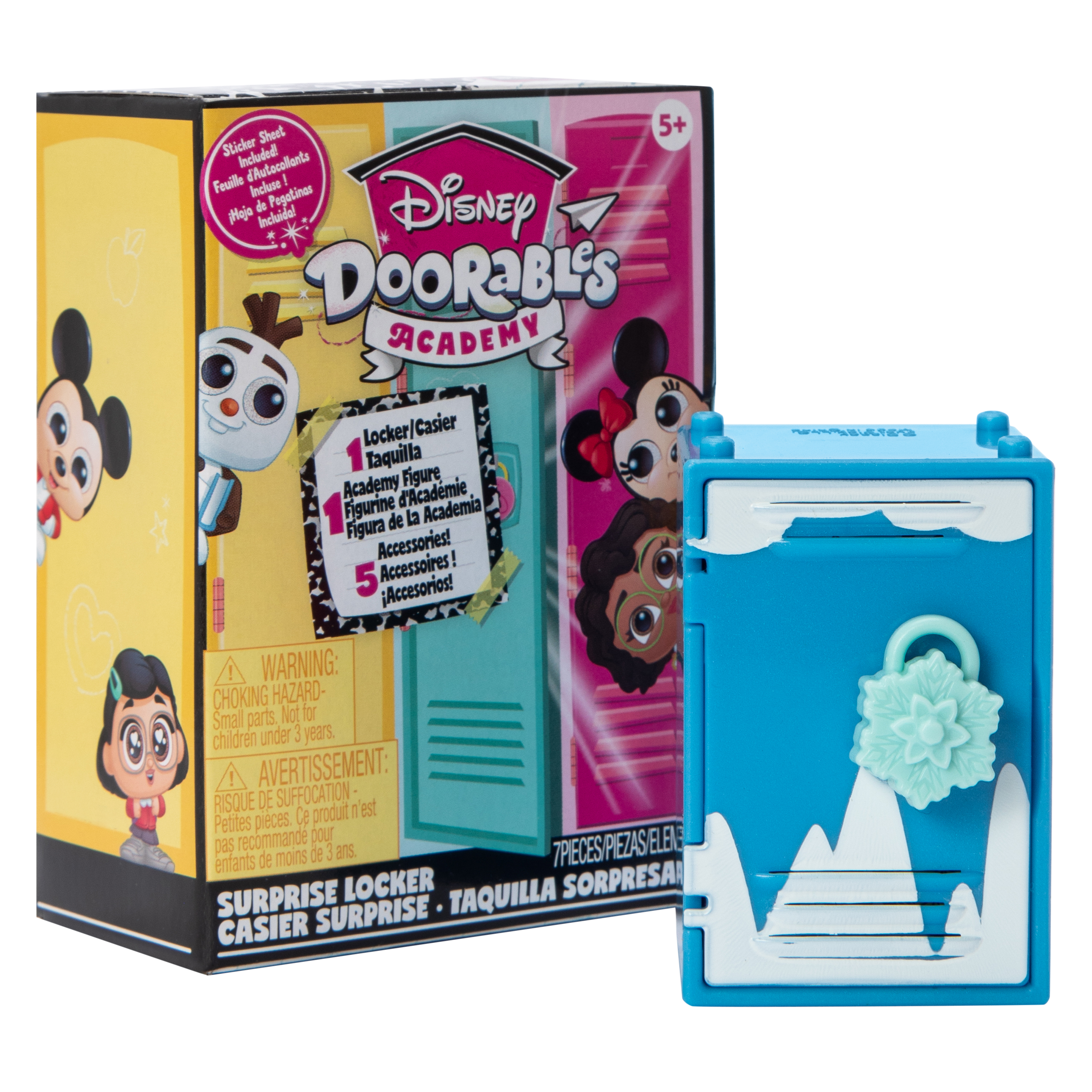 Disney Doorables Academy Surprise Locker Blind Bag 7-Piece