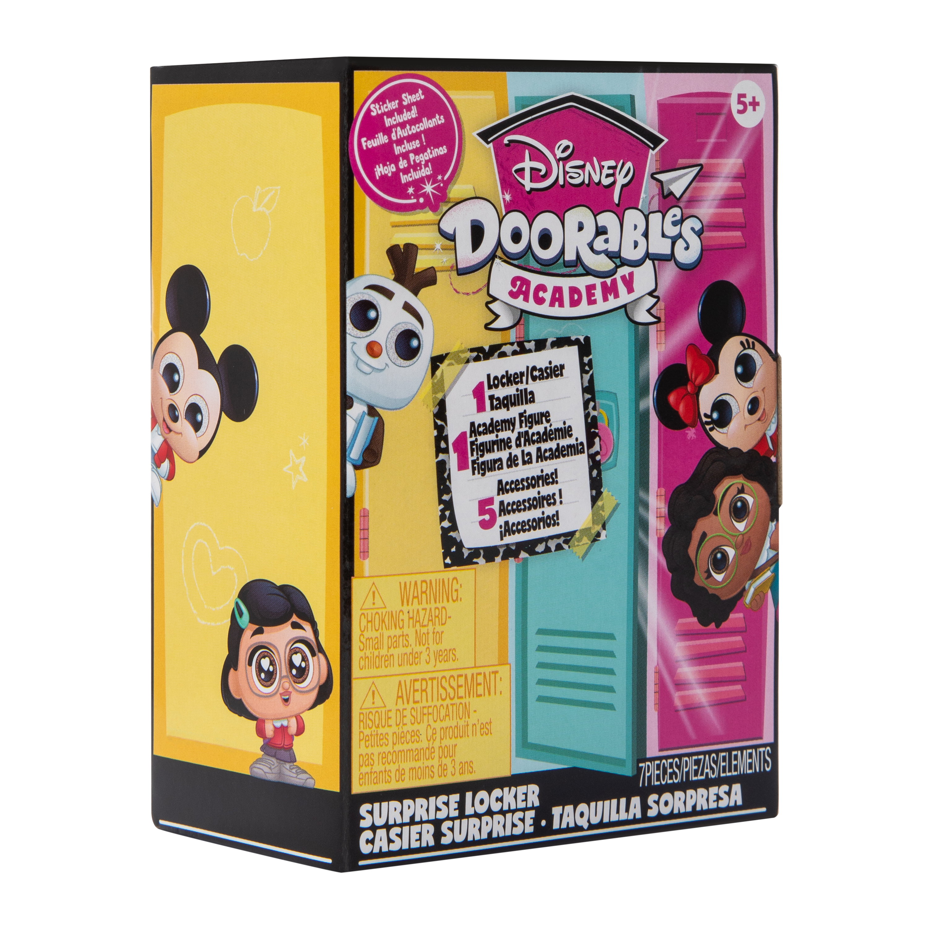 Disney Doorables Academy Surprise Locker Blind Bag 7-Piece