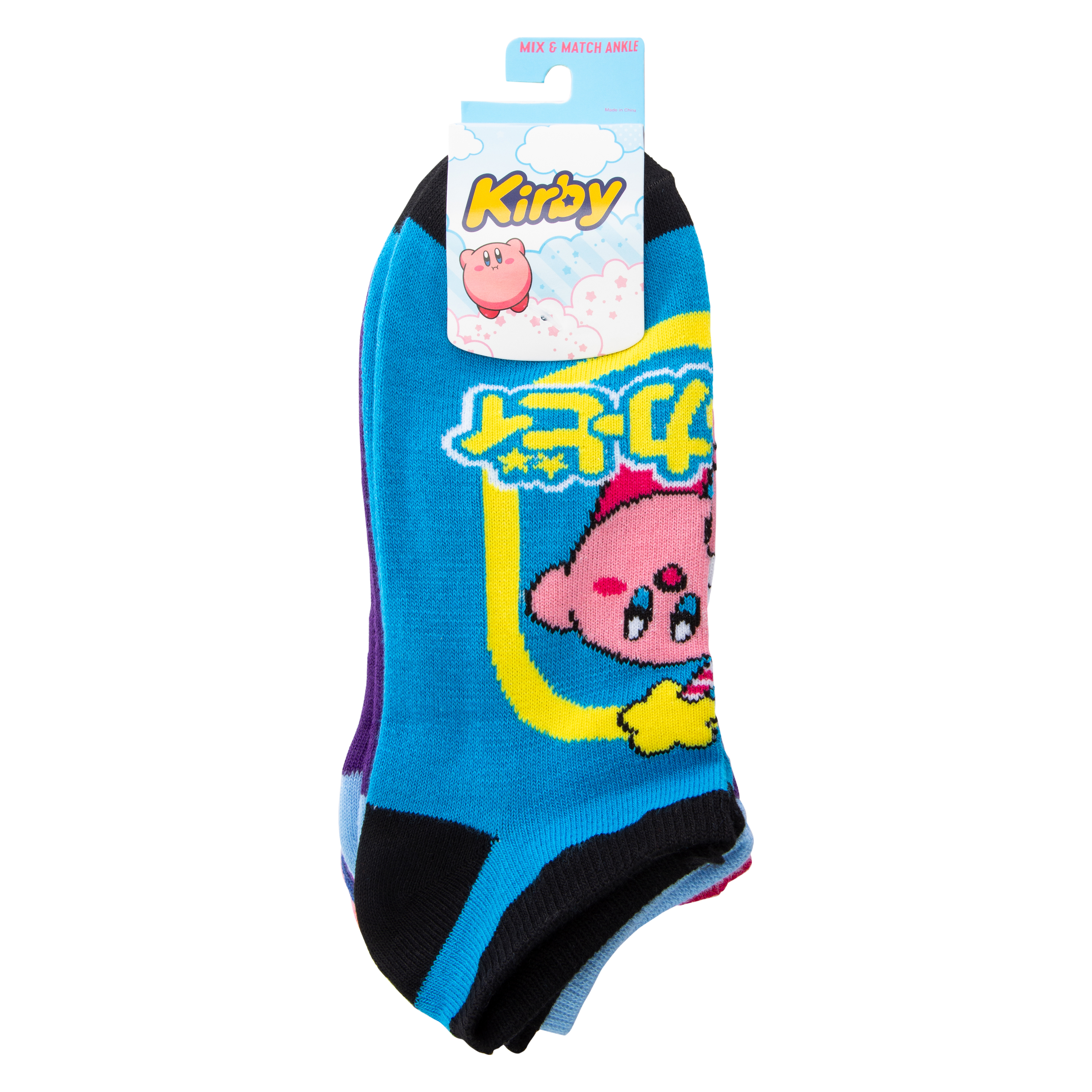 Kirby Mix & Match Ankle Socks 5-Pack