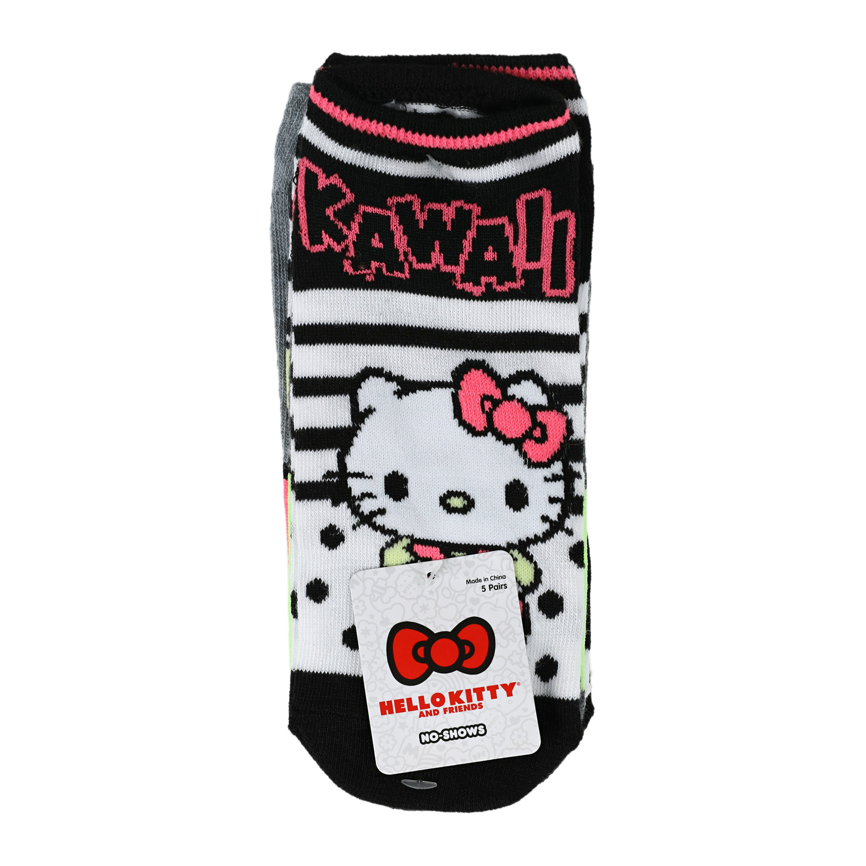 Hello Kitty And Friends® No-Show Socks 5-Pack