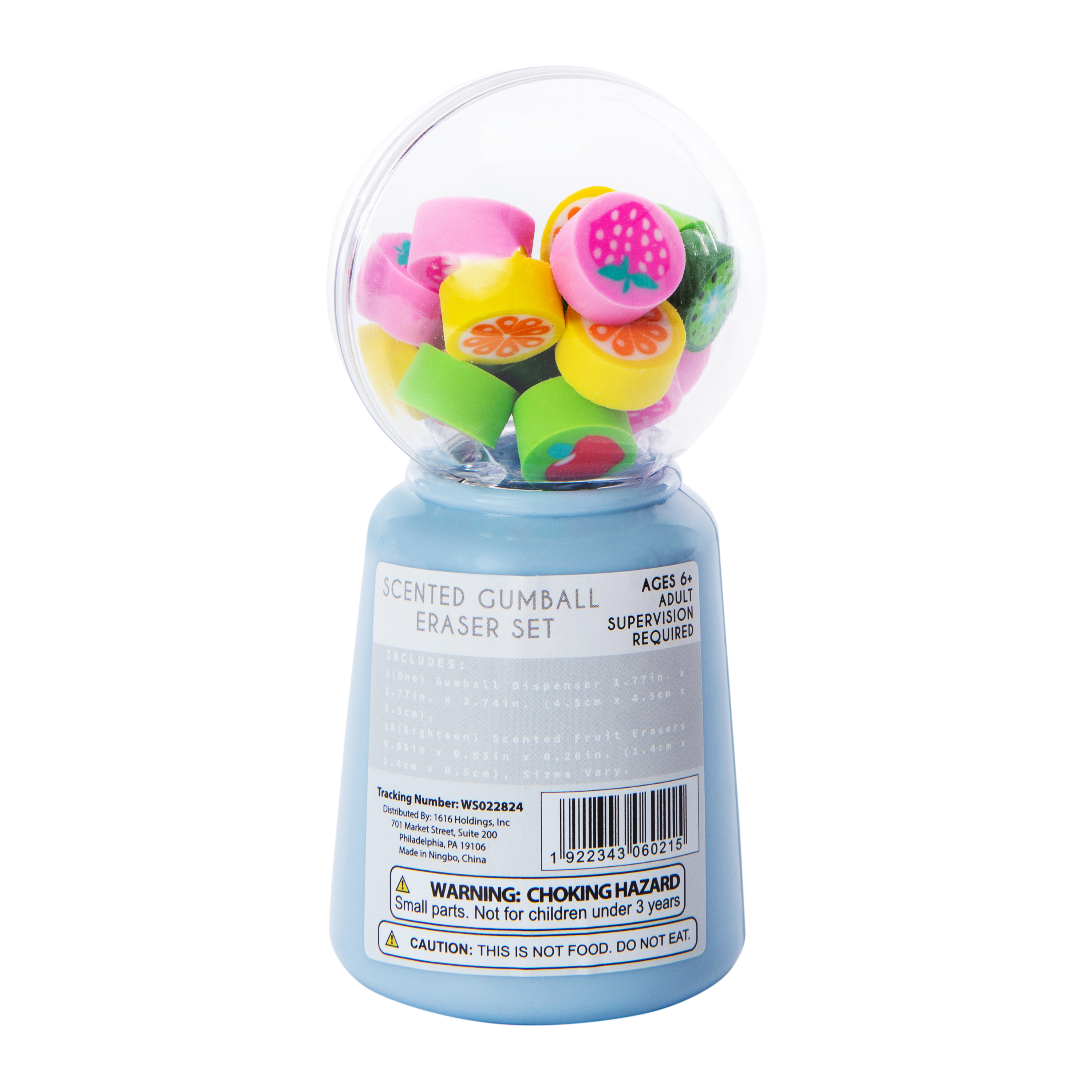 Mini Gumball Scented Eraser Set