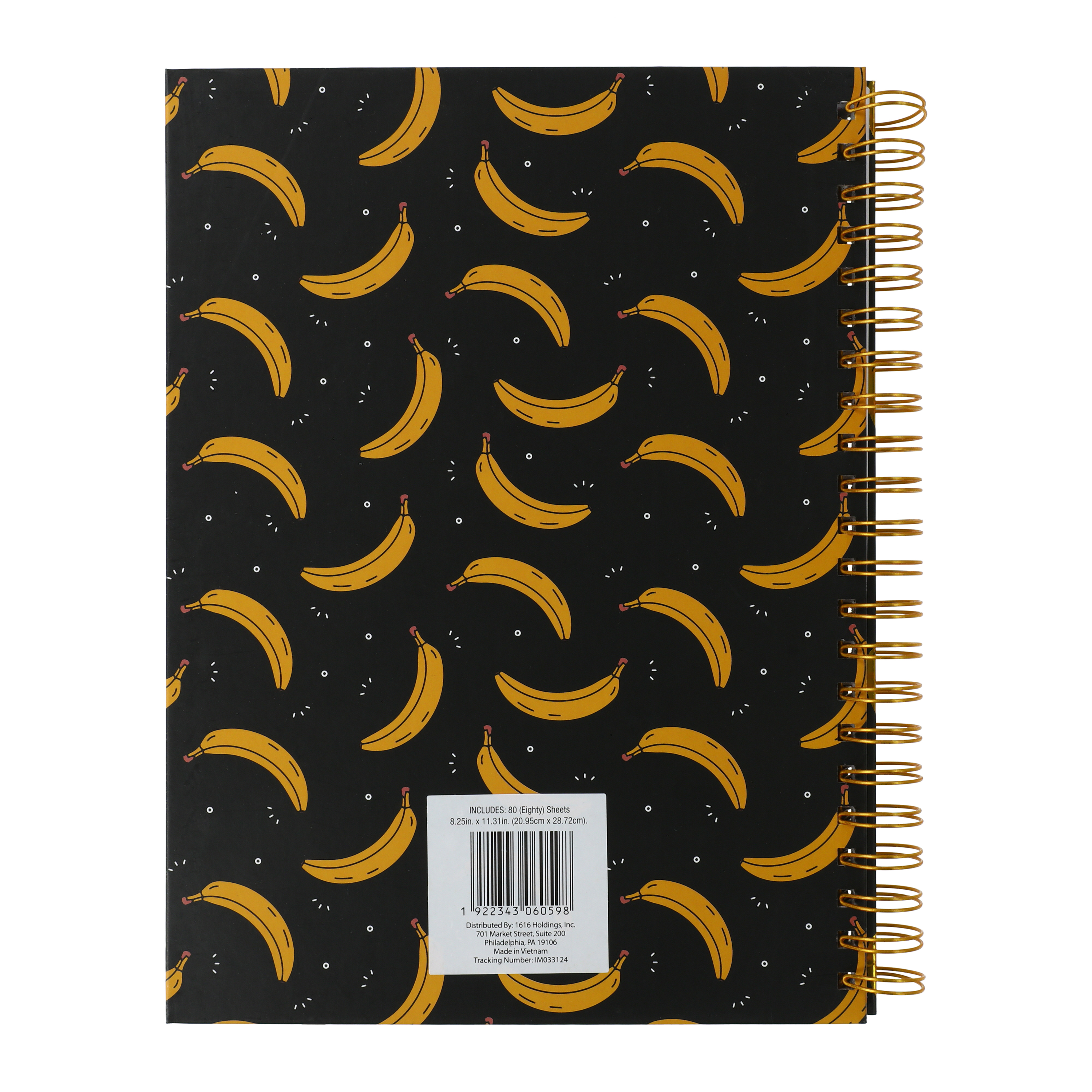 Trendy Spiral Notebook 8in x 11in