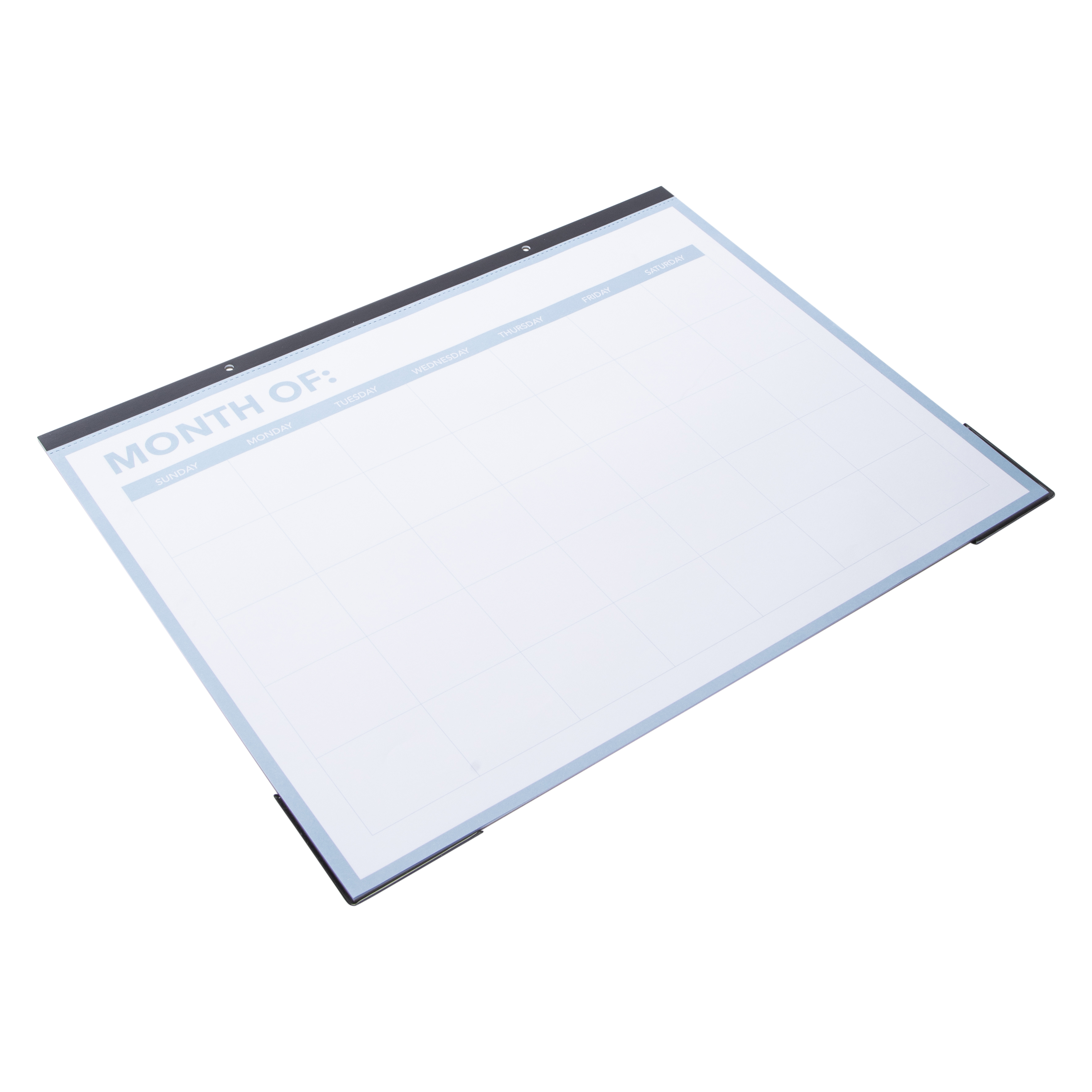 Undated Monthly Desk Pad Calendar 19.75in x 15in