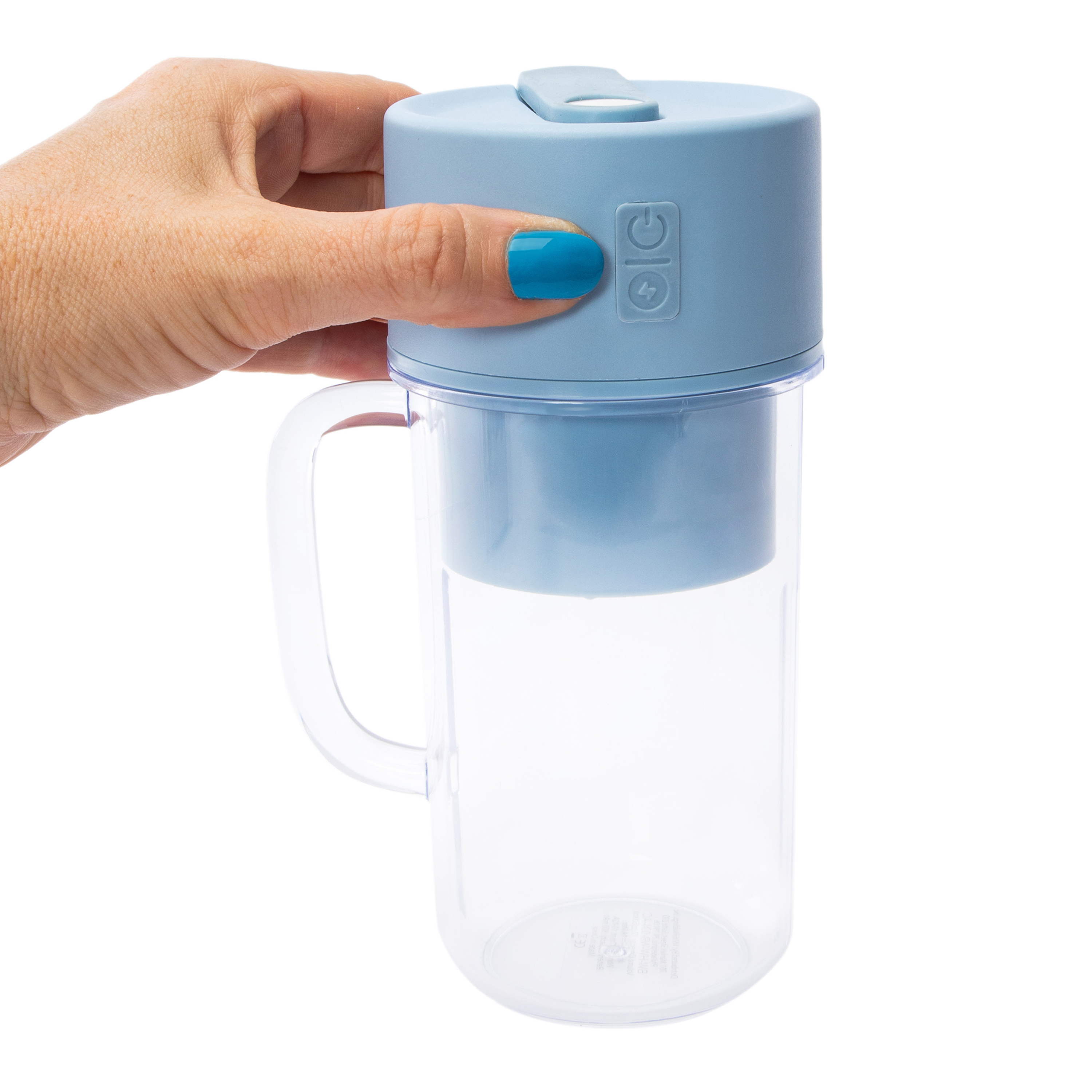 Rechargeable Portable Blender With Silicone Straw 17oz