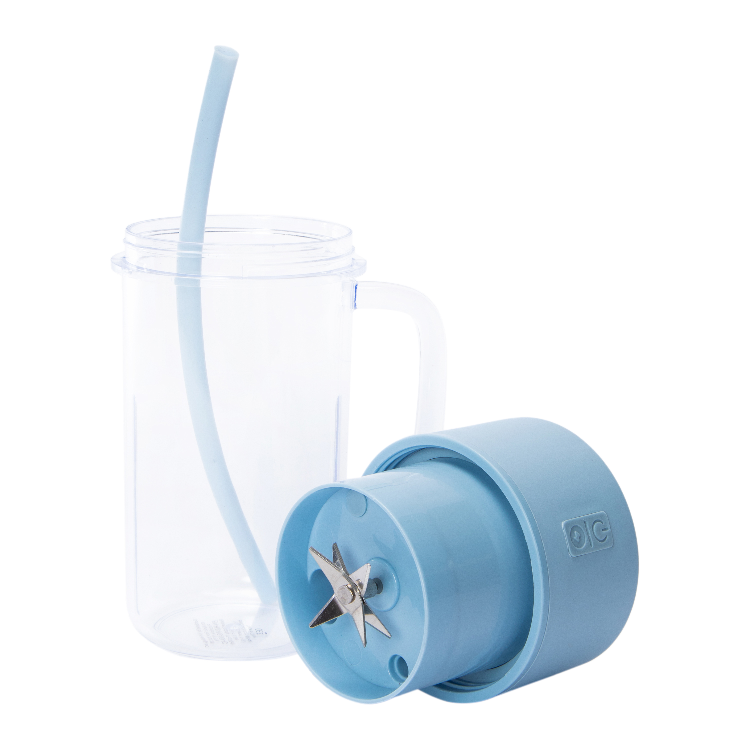 Rechargeable Portable Blender With Silicone Straw 17oz
