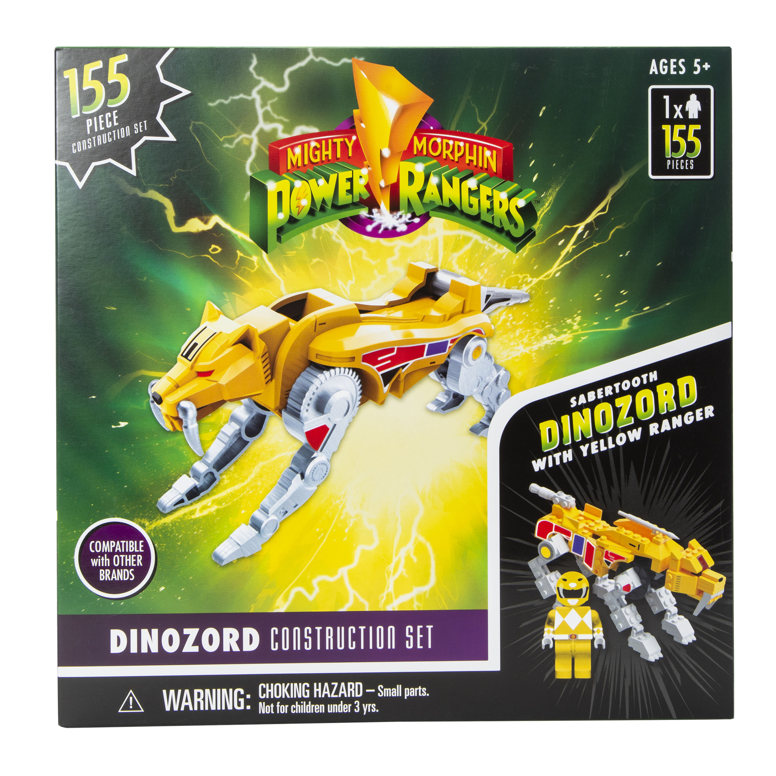 Mighty Morphin Power Rangers™ Dinozord Construction Set & Figure