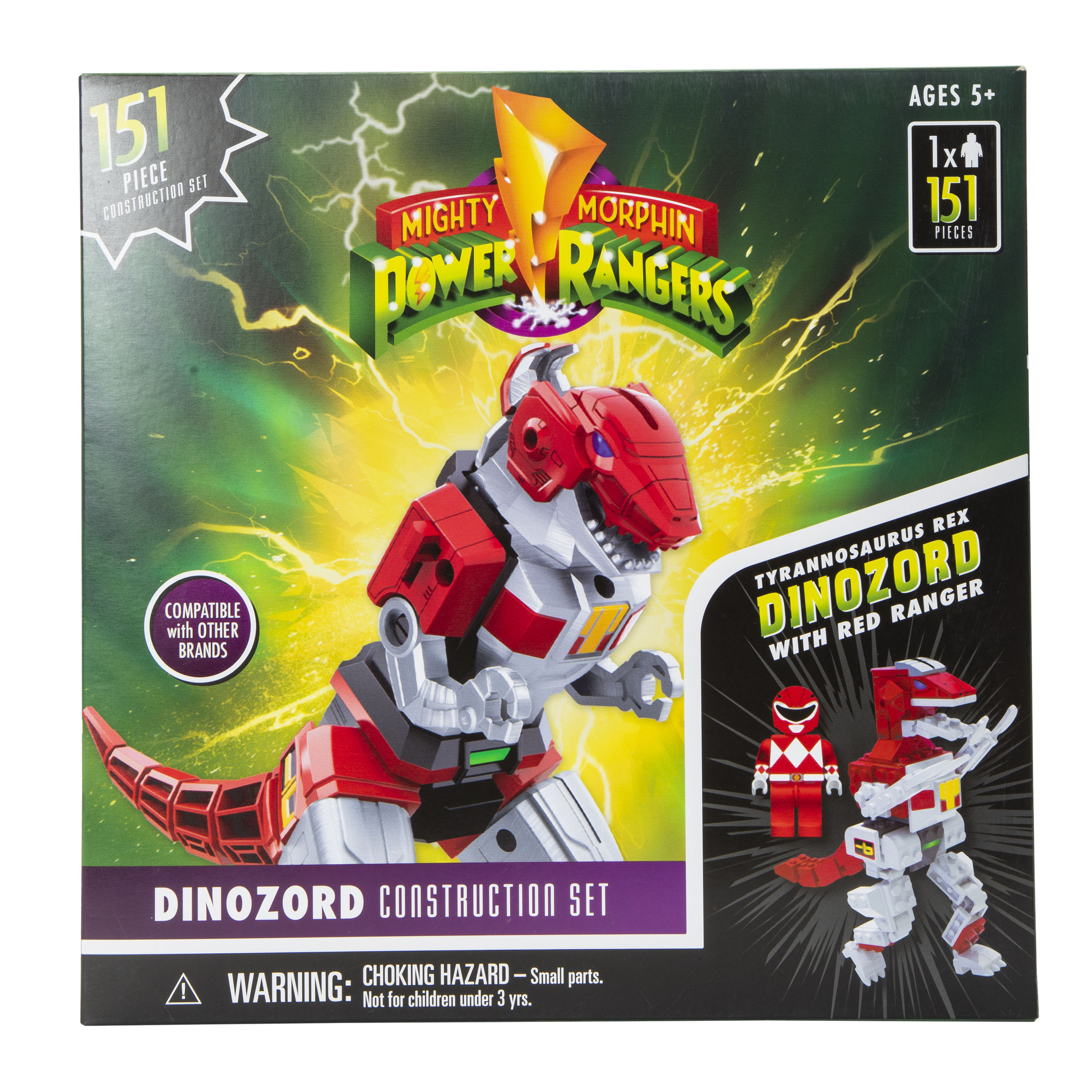Mighty Morphin Power Rangers™ Dinozord Construction Set & Figure