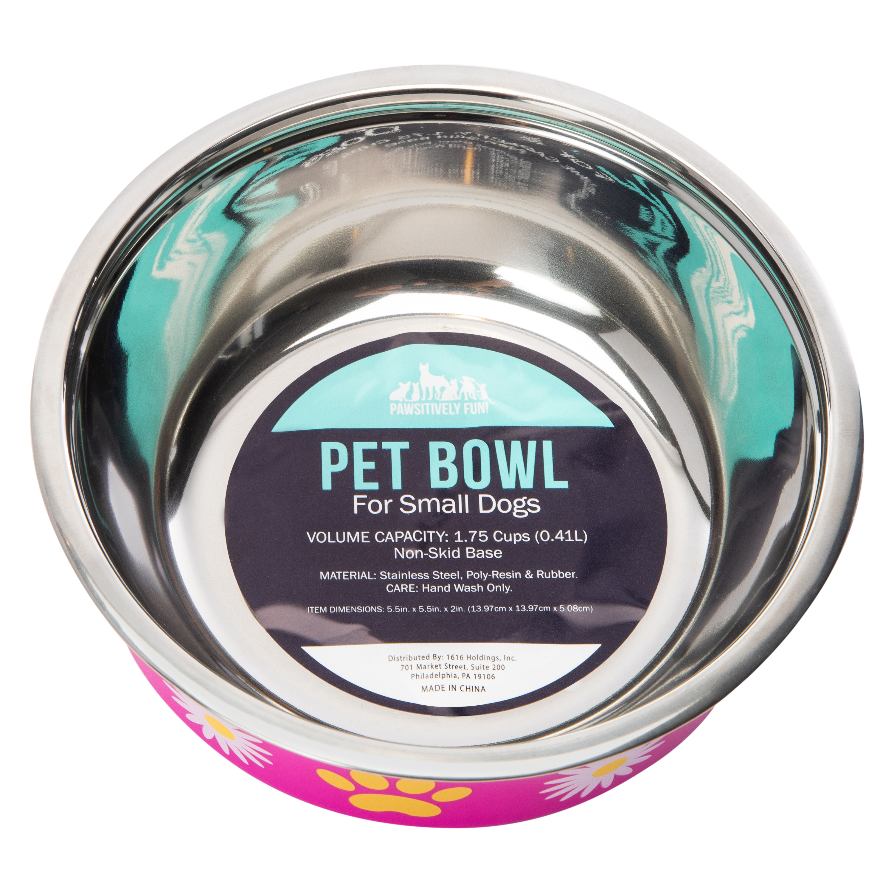Printed Pet Bowl For Small Dogs