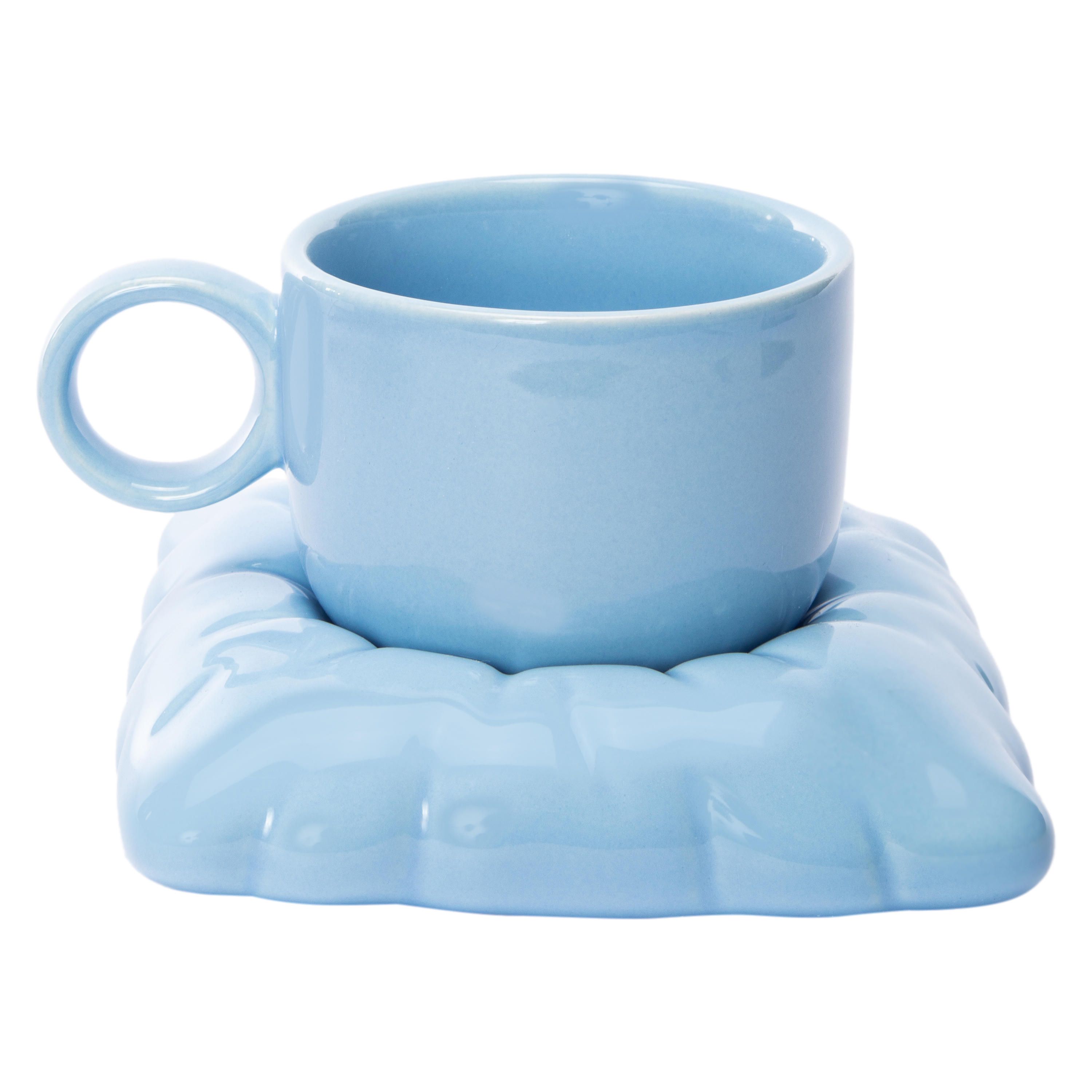Pillow Saucer & Cup Set 10.4oz