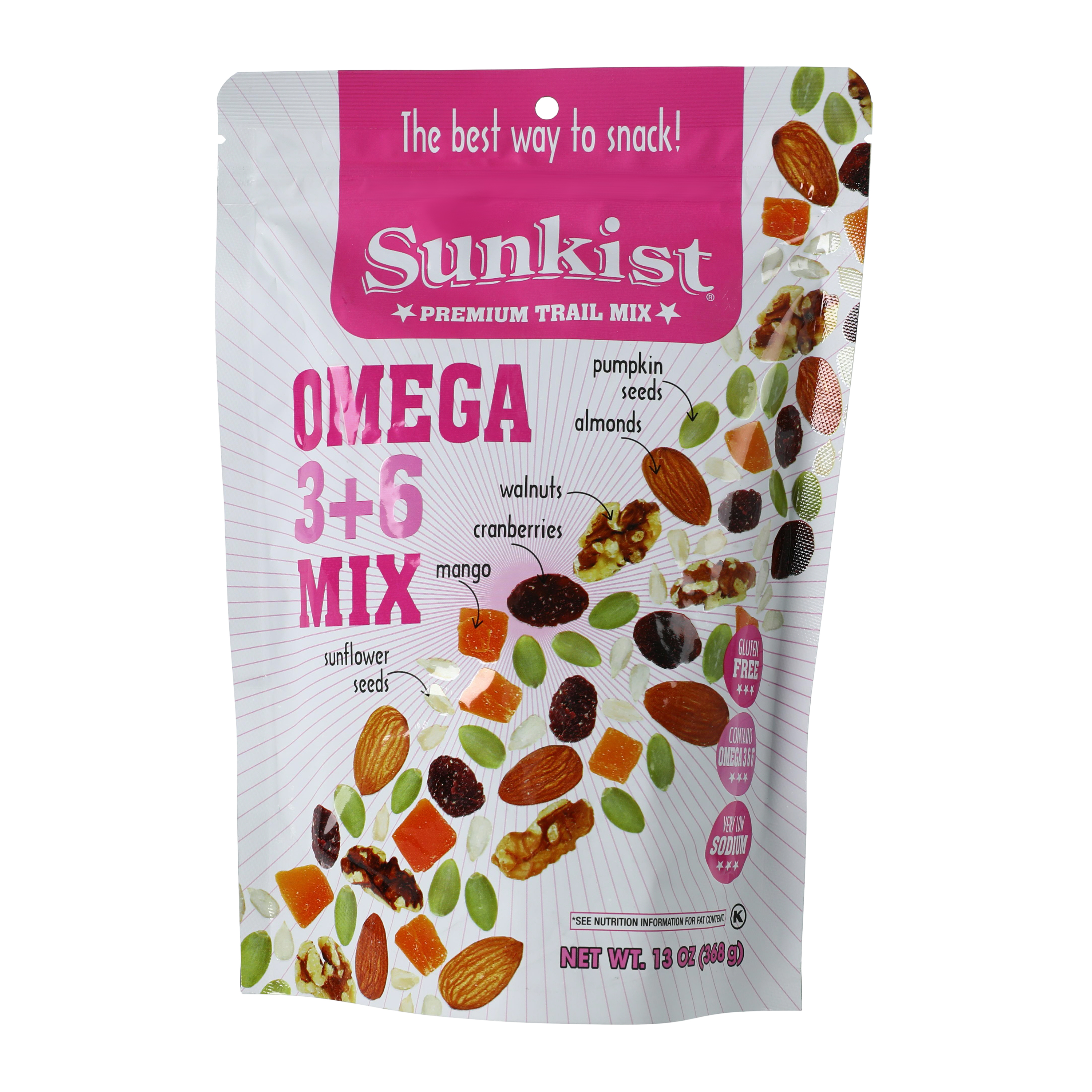 Sunkist® Omega 3+6 Trail Mix 13oz