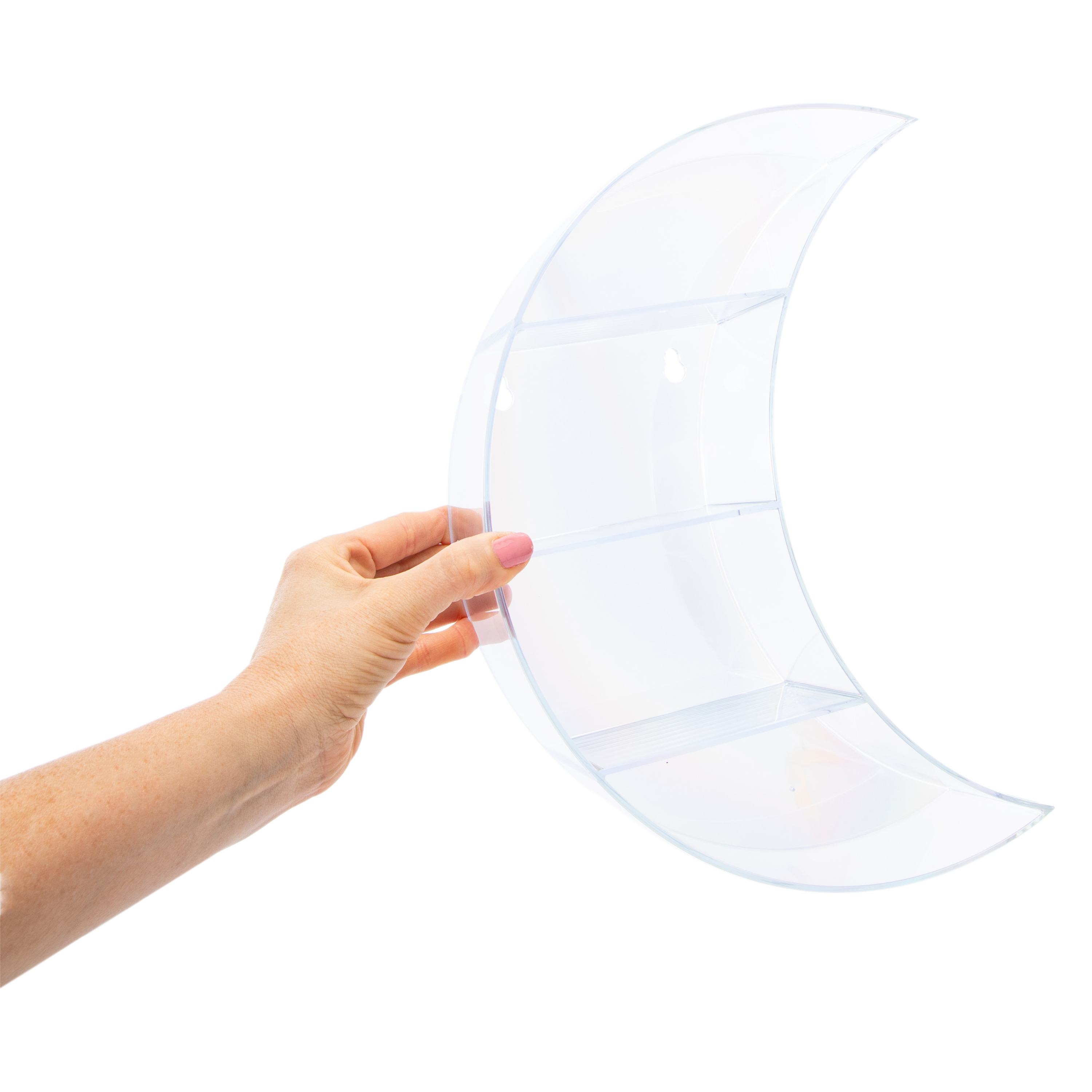 Iridescent Moon Shelf 9.5in x 13.8in