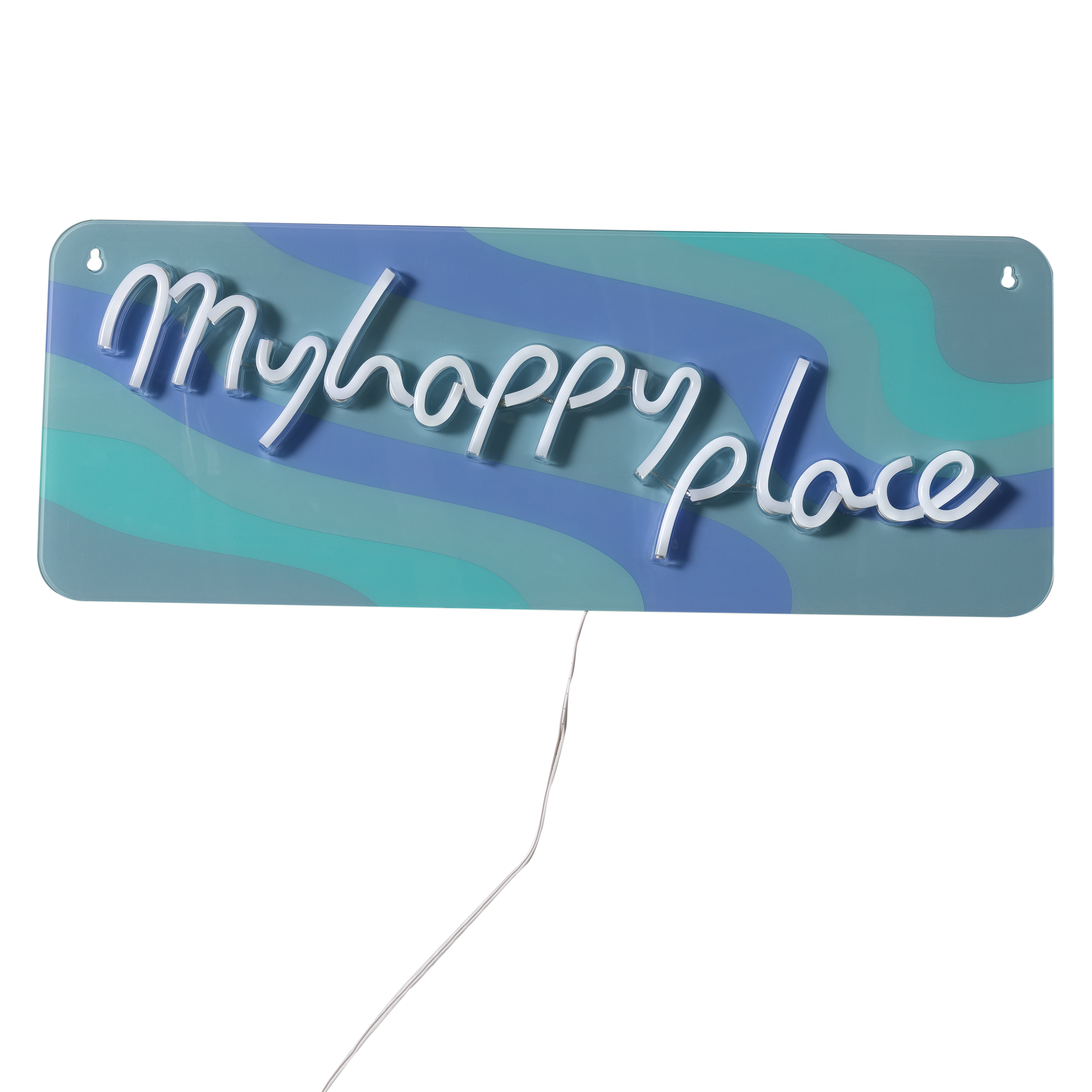 My Happy Place LED Wall Light 23.6in x 9.1in