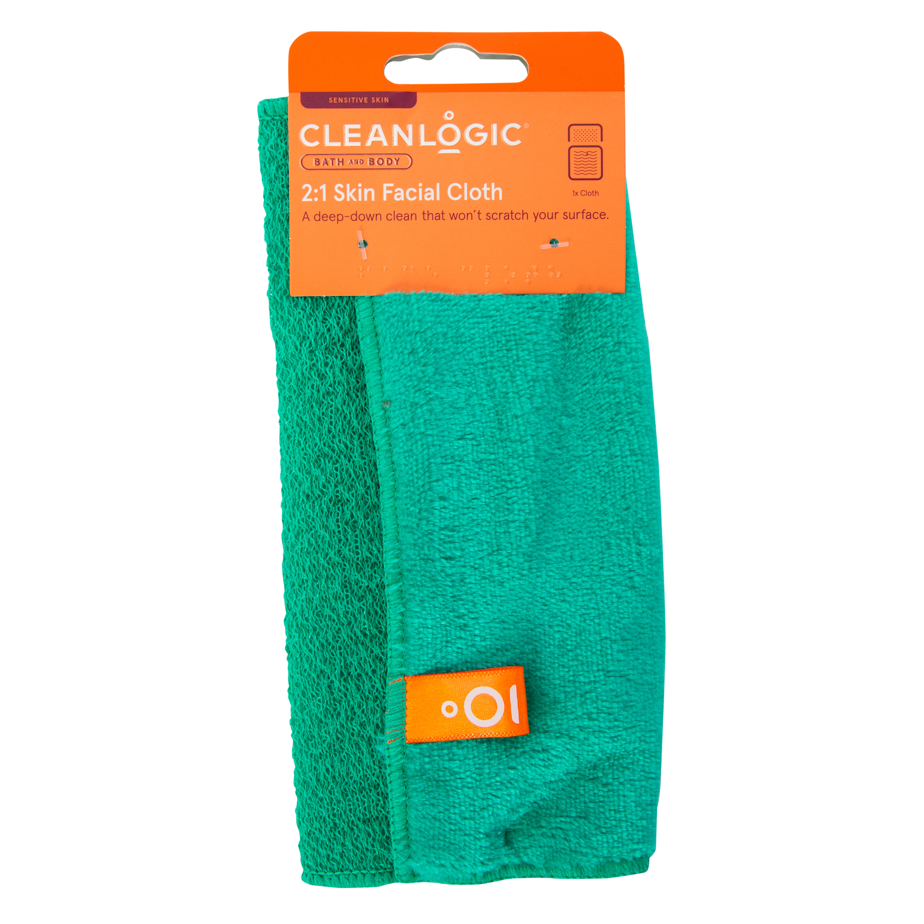 Cleanlogic® Dual-Texture Skin Facial Cloth