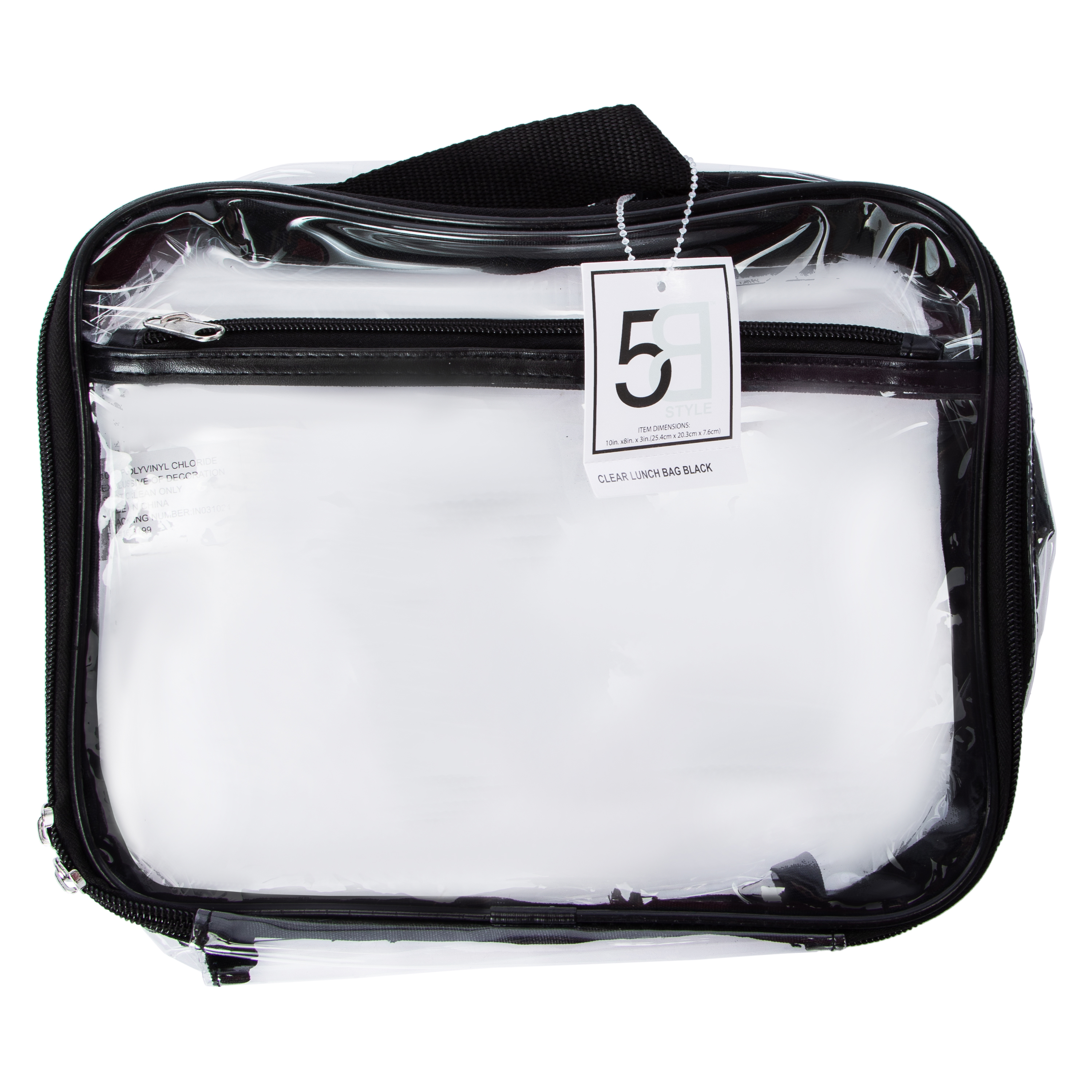 Clear Lunch Bag 10in x 8in