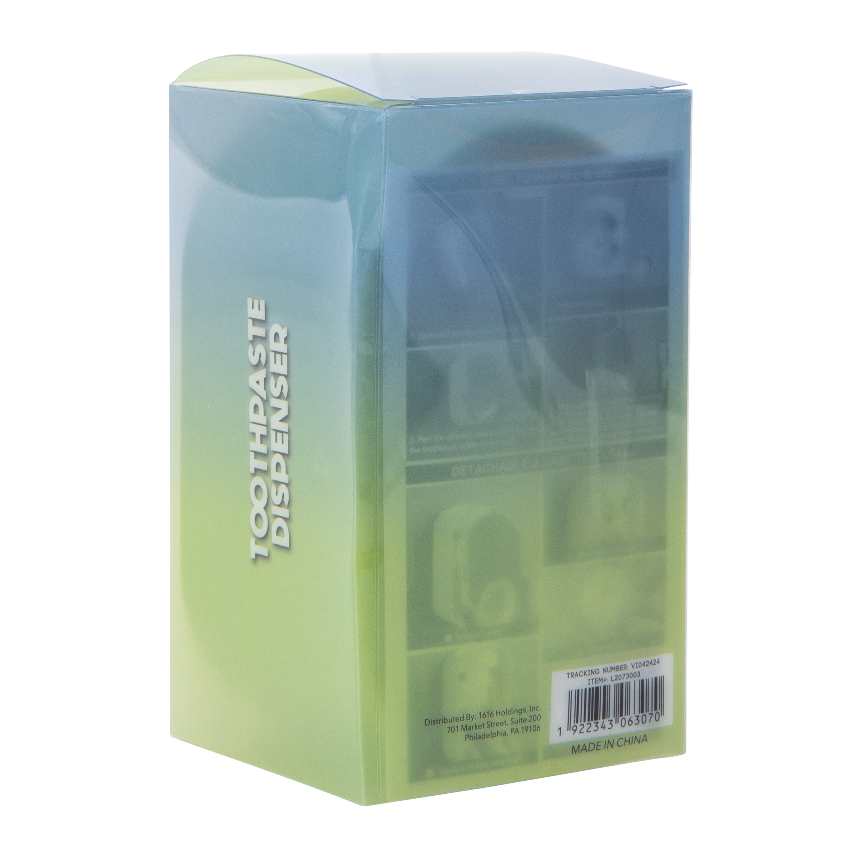 Wall Mount Toothpaste Dispenser 2.60in x 4.45in