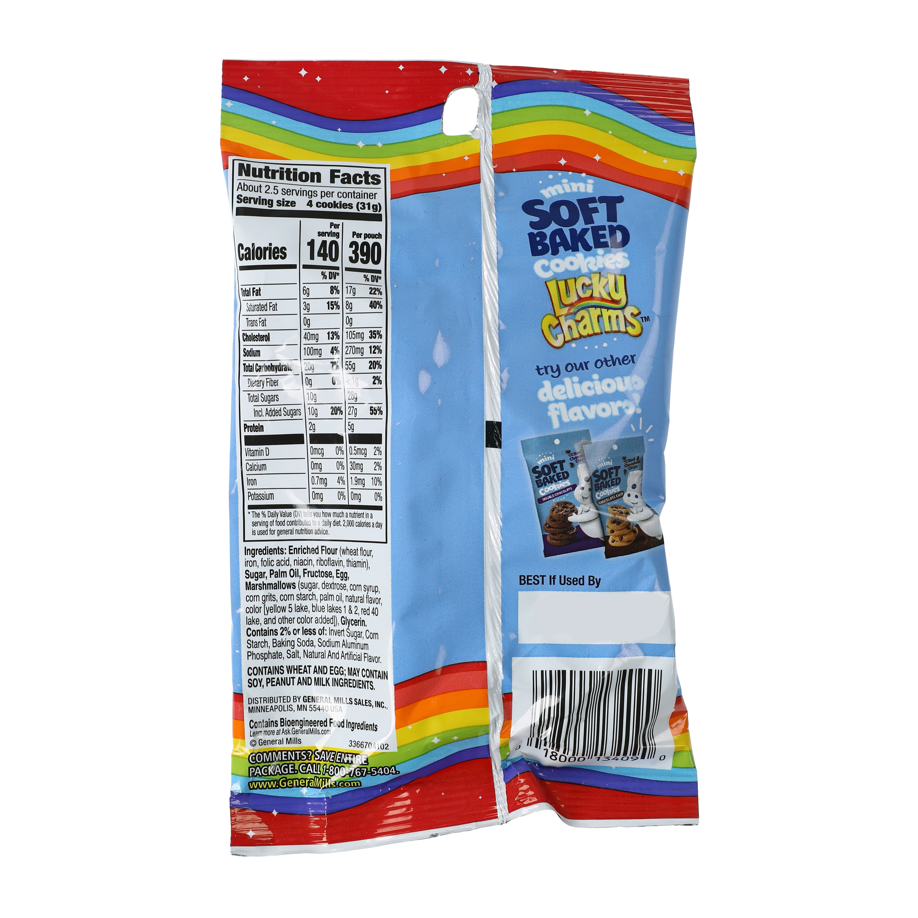 Pilsbury™ x Lucky Charms™ Soft Baked Cookies 3oz