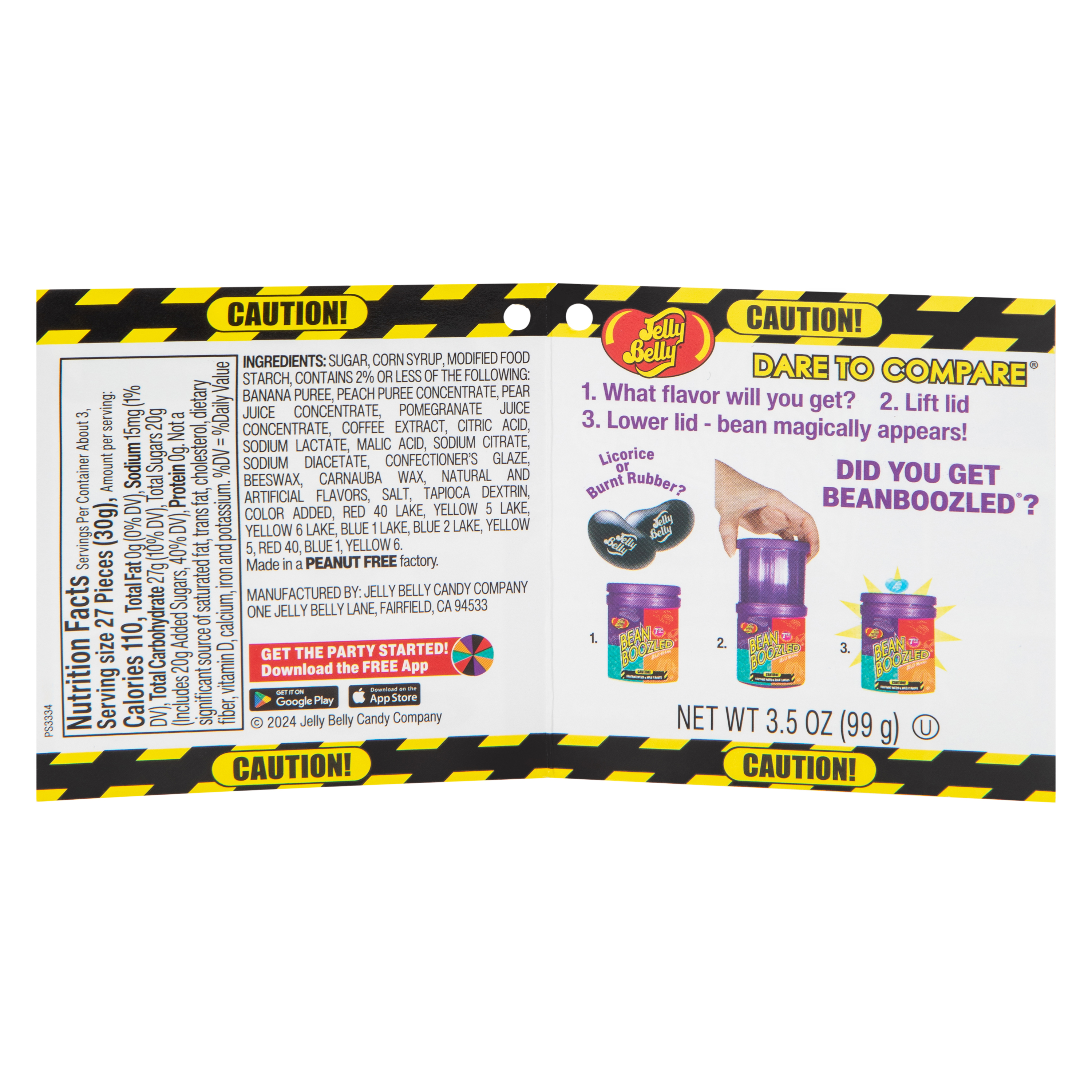 Jelly Belly® Beanboozled® Jelly Beans Mystery Dispenser