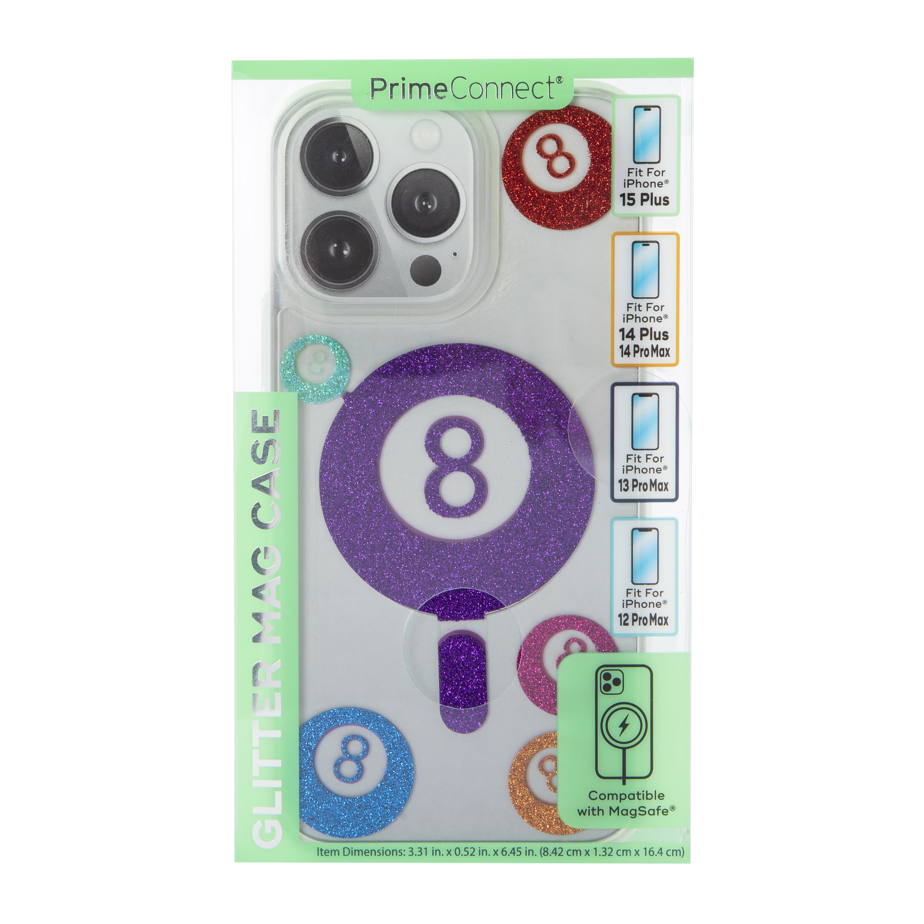 iPhone 15 Plus® Glitter Mag Phone Case Compatible With MagSafe®