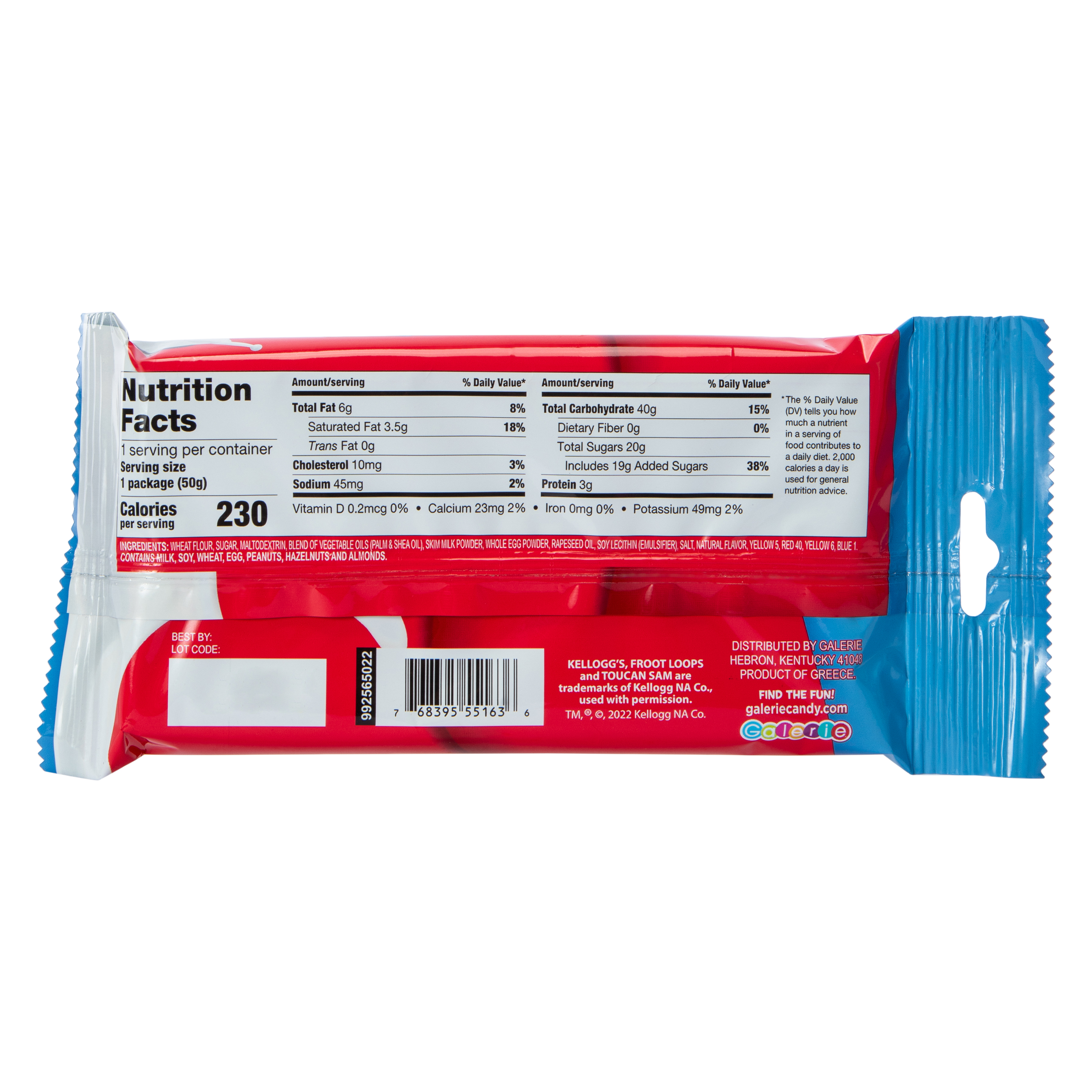 Kellogg's® Froot Loops® Cereal Wafer Straws 5-Count