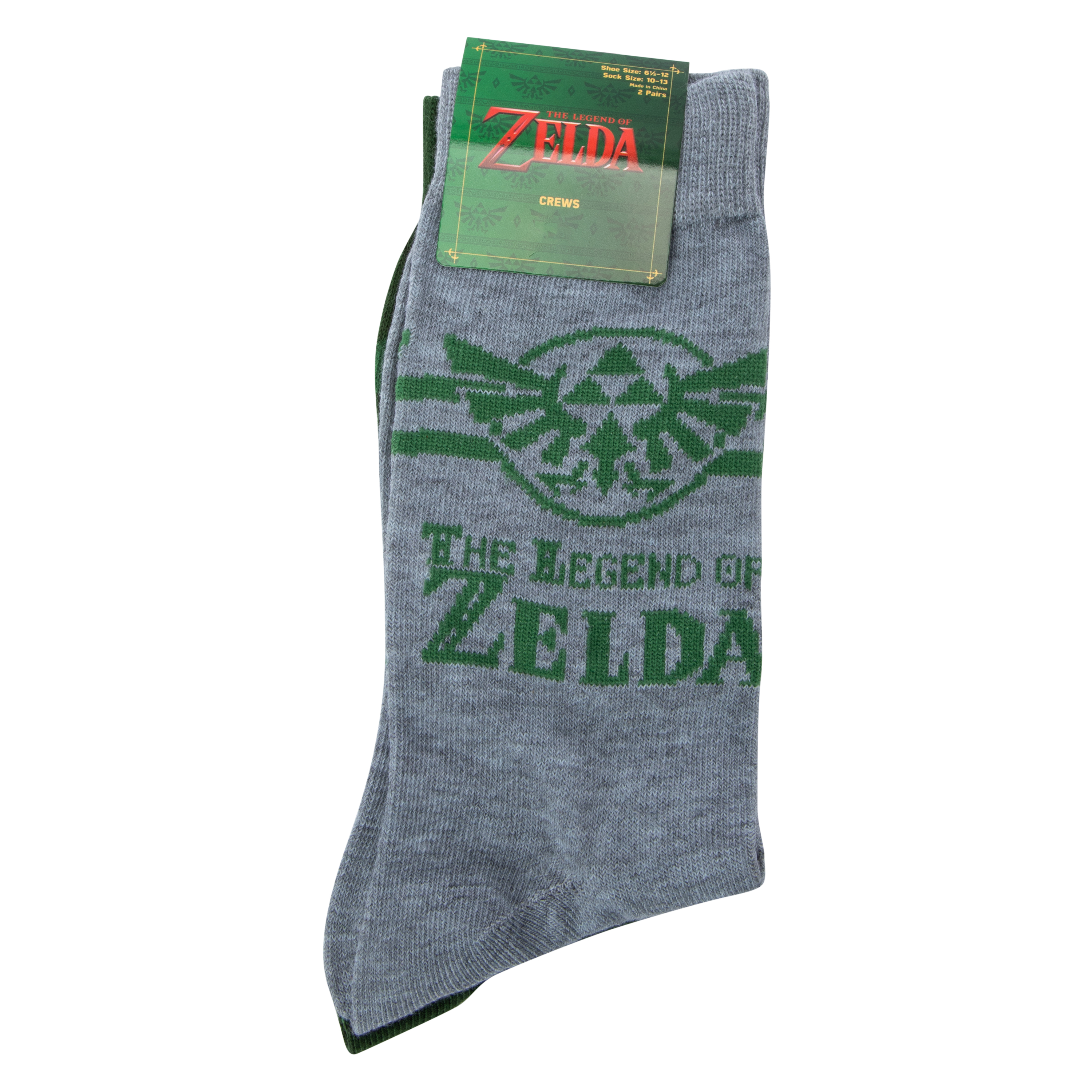 Mens The Legend Of Zelda™ Crew Socks 2-Pack