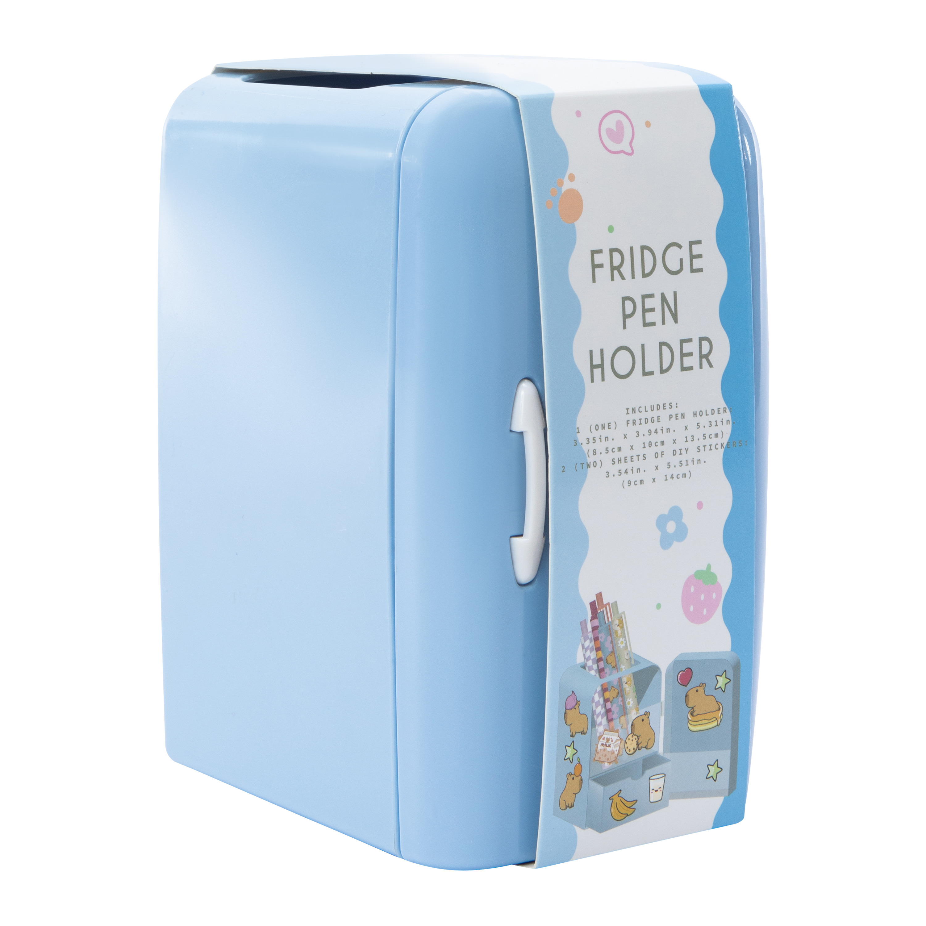 Fridge Pen Holder With Stickers 3.94in x 5.31in