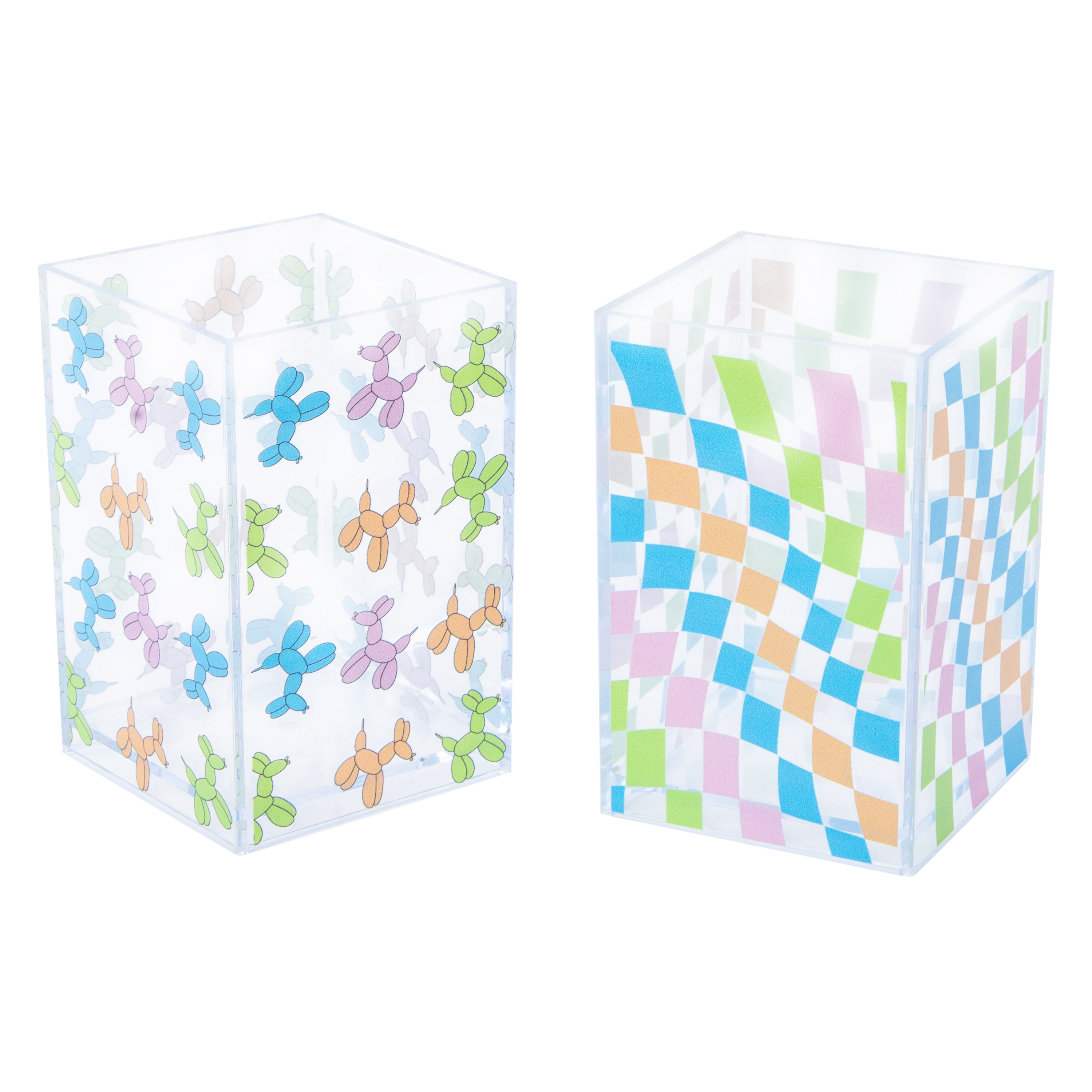 Novelty Printed Pen Holder 2-Count