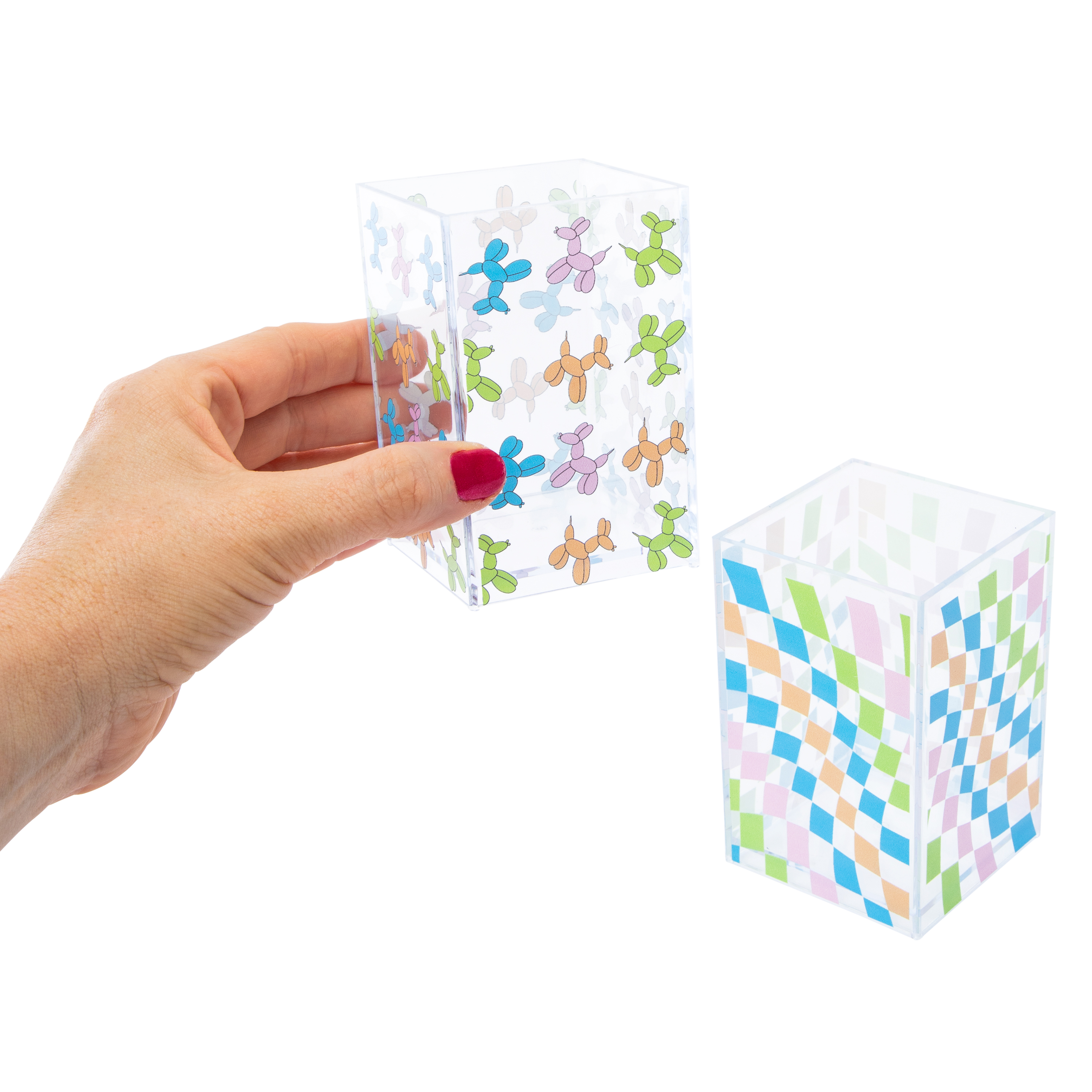 Novelty Printed Pen Holder 2-Count