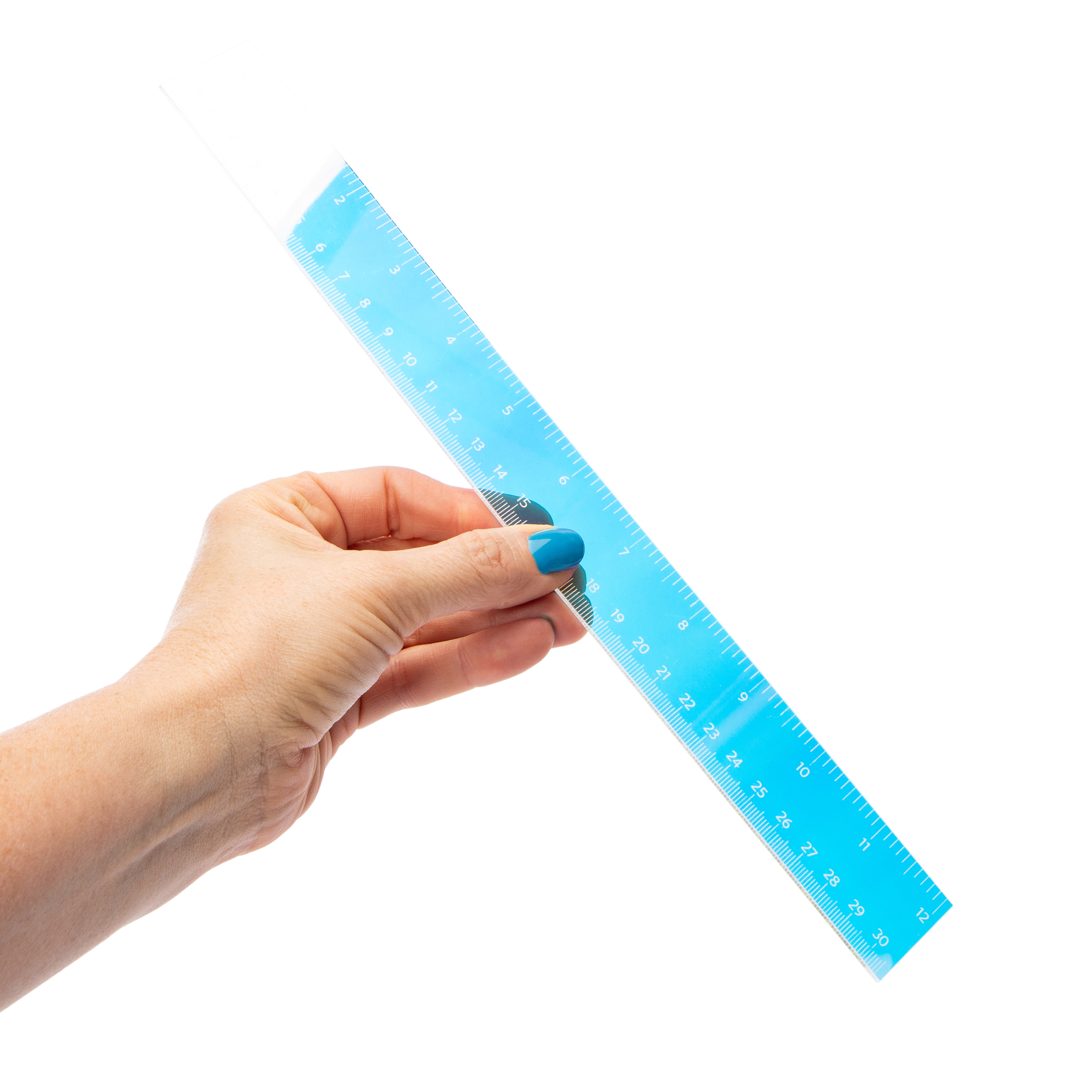 12-Inch Iridescent Ruler