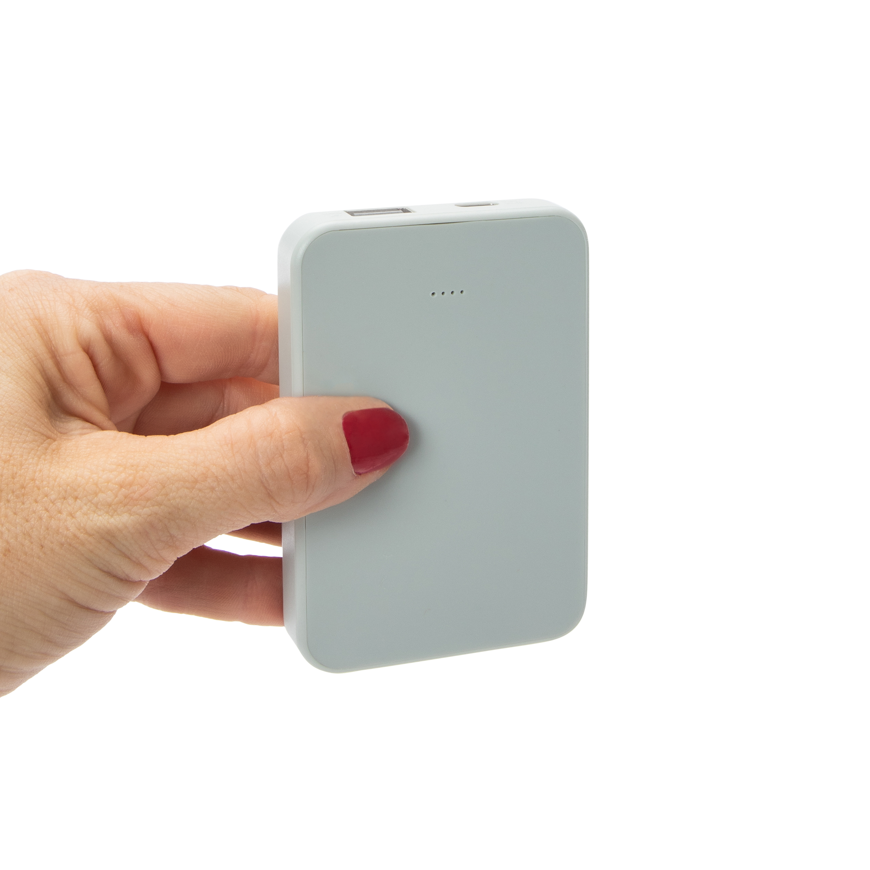 5000mAh Slim Solid Rechargeable Power Bank