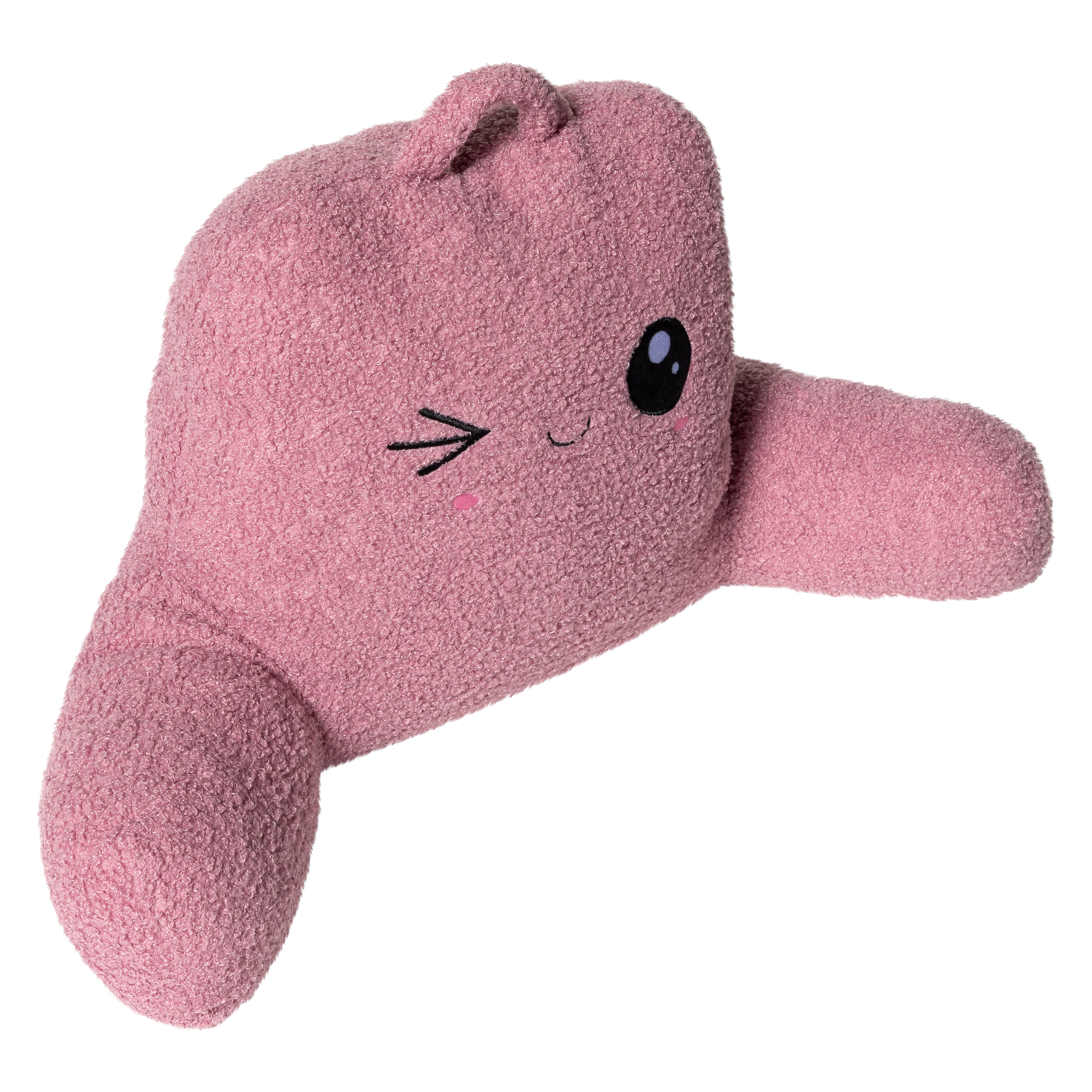 Winky Face Bed Rest Pillow 14in x 16in