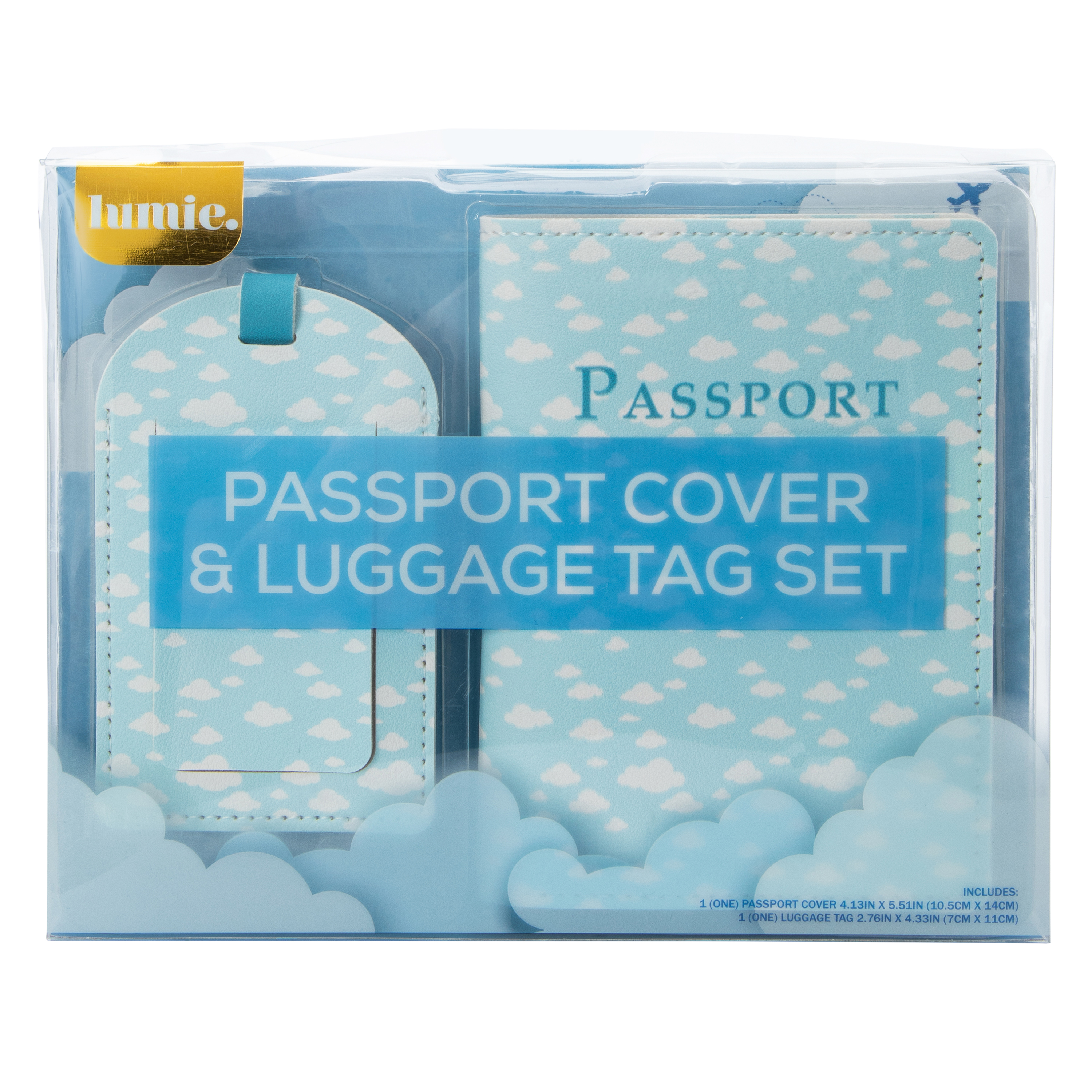 Passport Cover & Luggage Tag Set