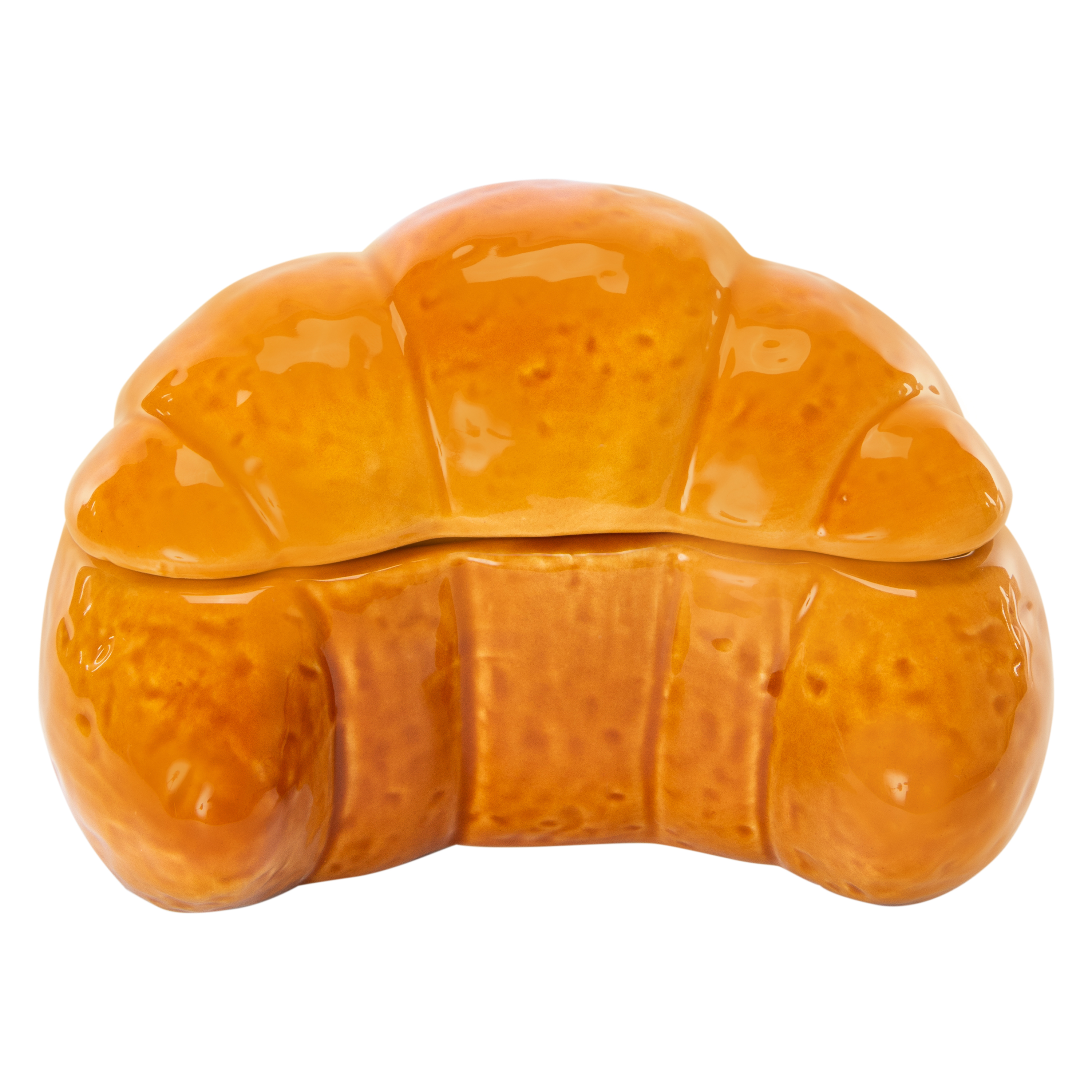 Croissant Trinket Jar 5.25in x 3.75in