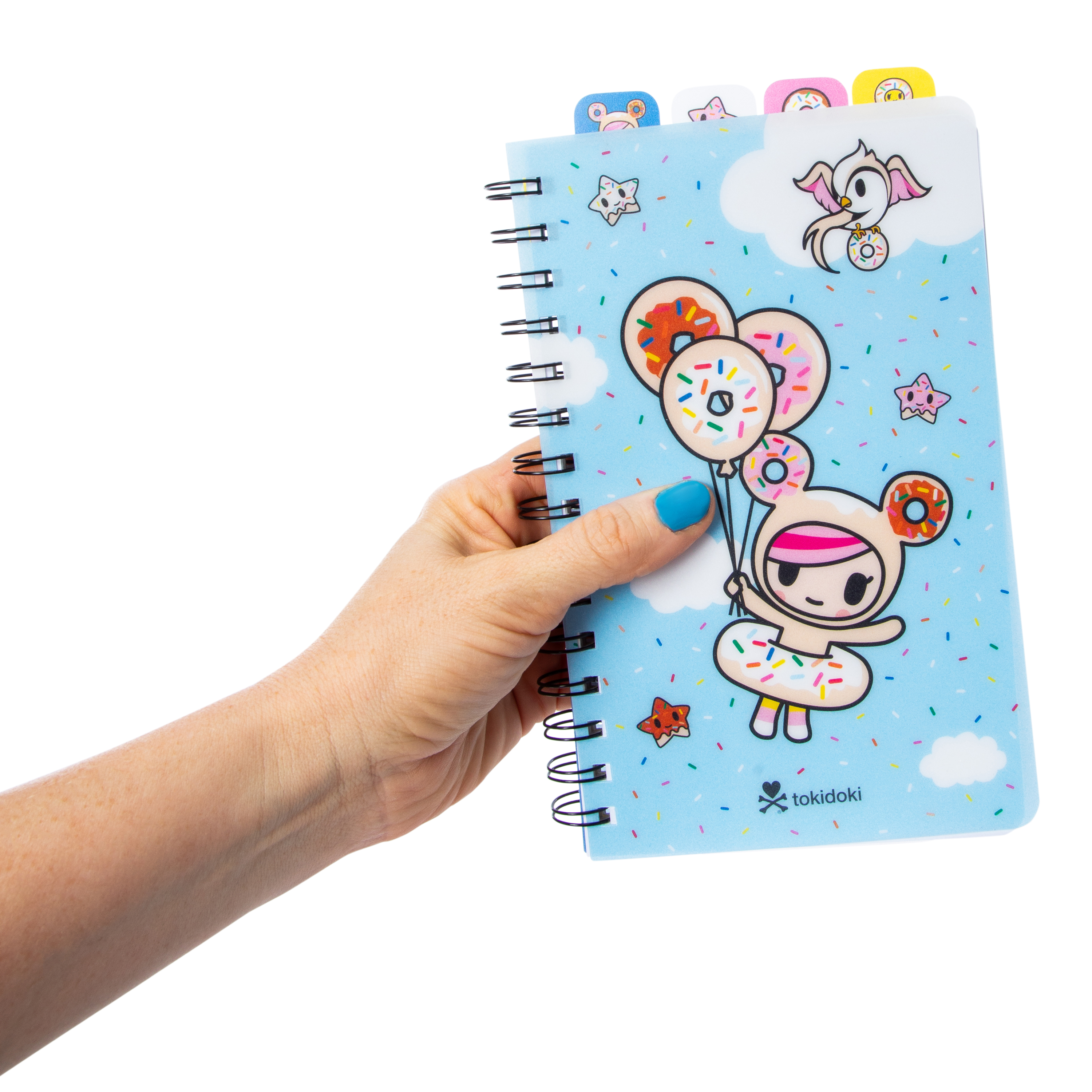 Tokidoki Donutella™ Tabbed Notebook