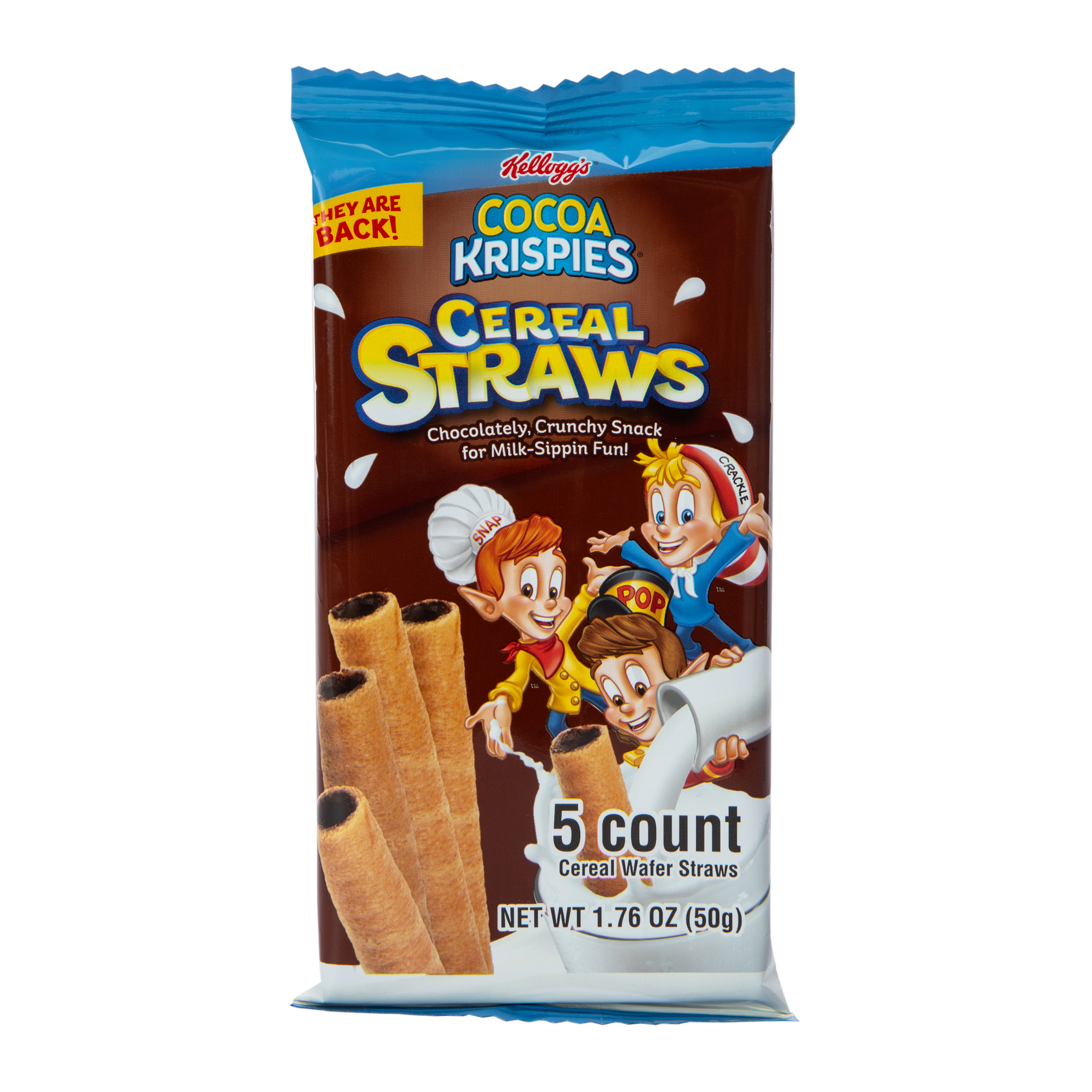 Kellogg's® Cocoa Krispies® Cereal Straws 5-Count