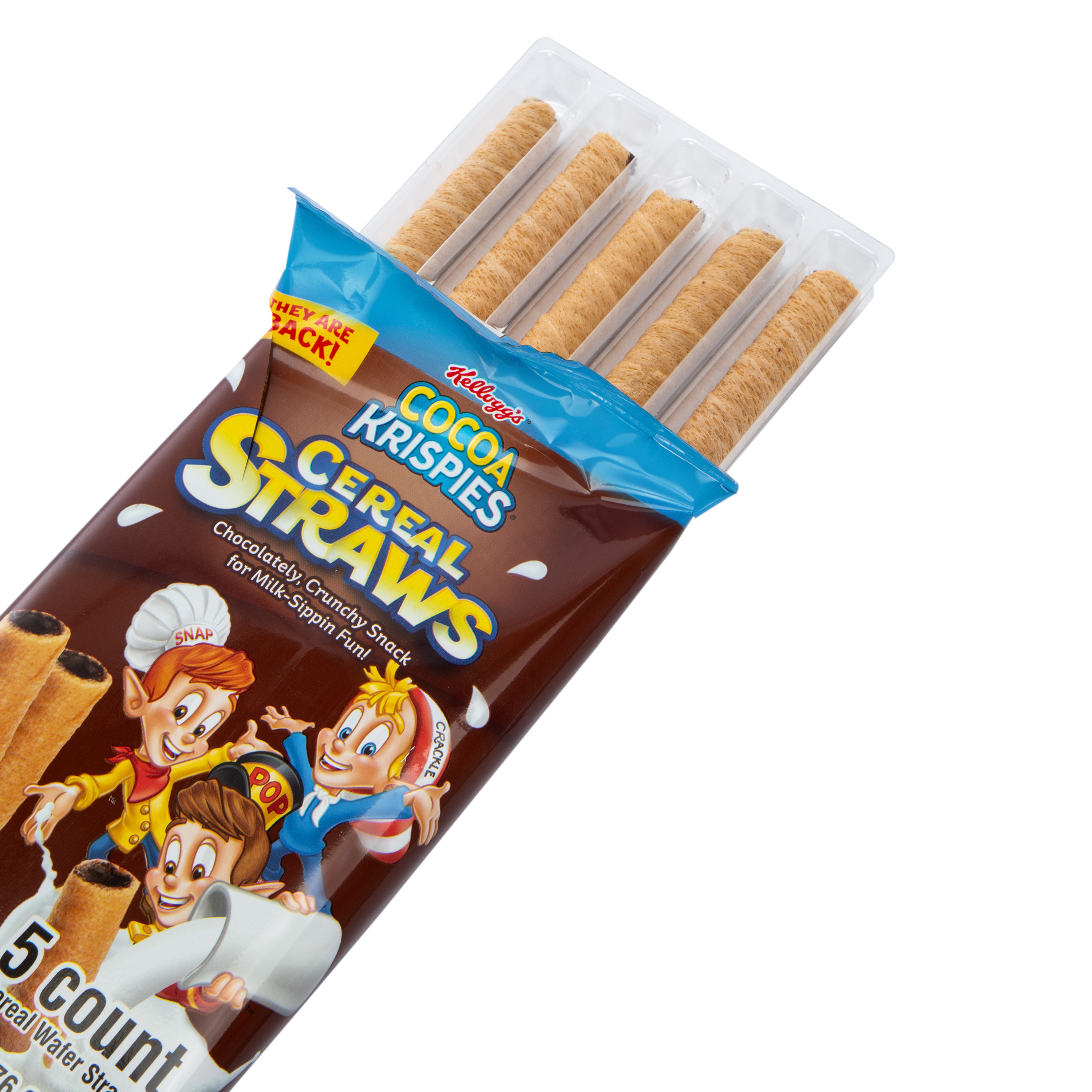 Kellogg's® Cocoa Krispies® Cereal Straws 5-Count