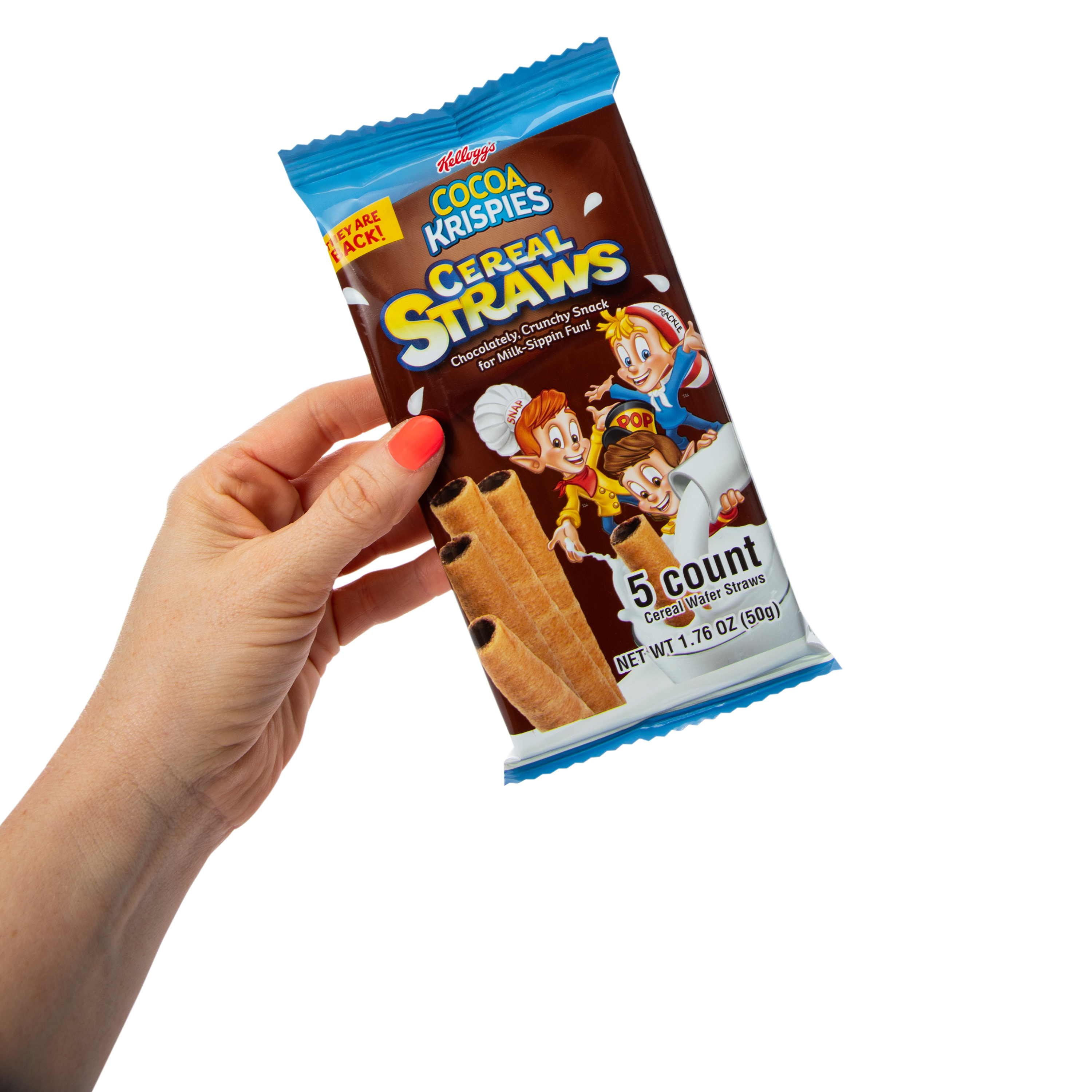 Kellogg's® Cocoa Krispies® Cereal Straws 5-Count