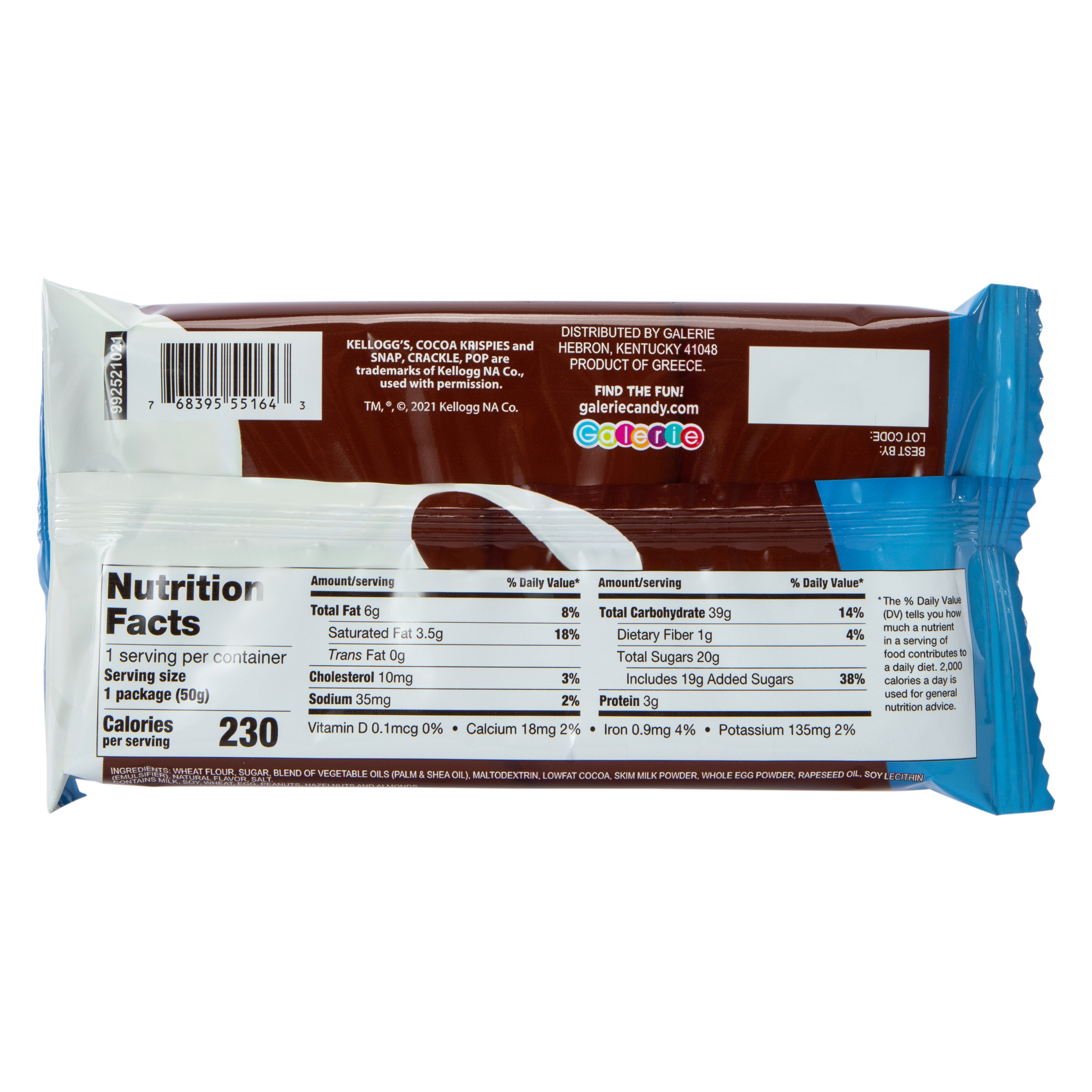 Kellogg's® Cocoa Krispies® Cereal Straws 5-Count