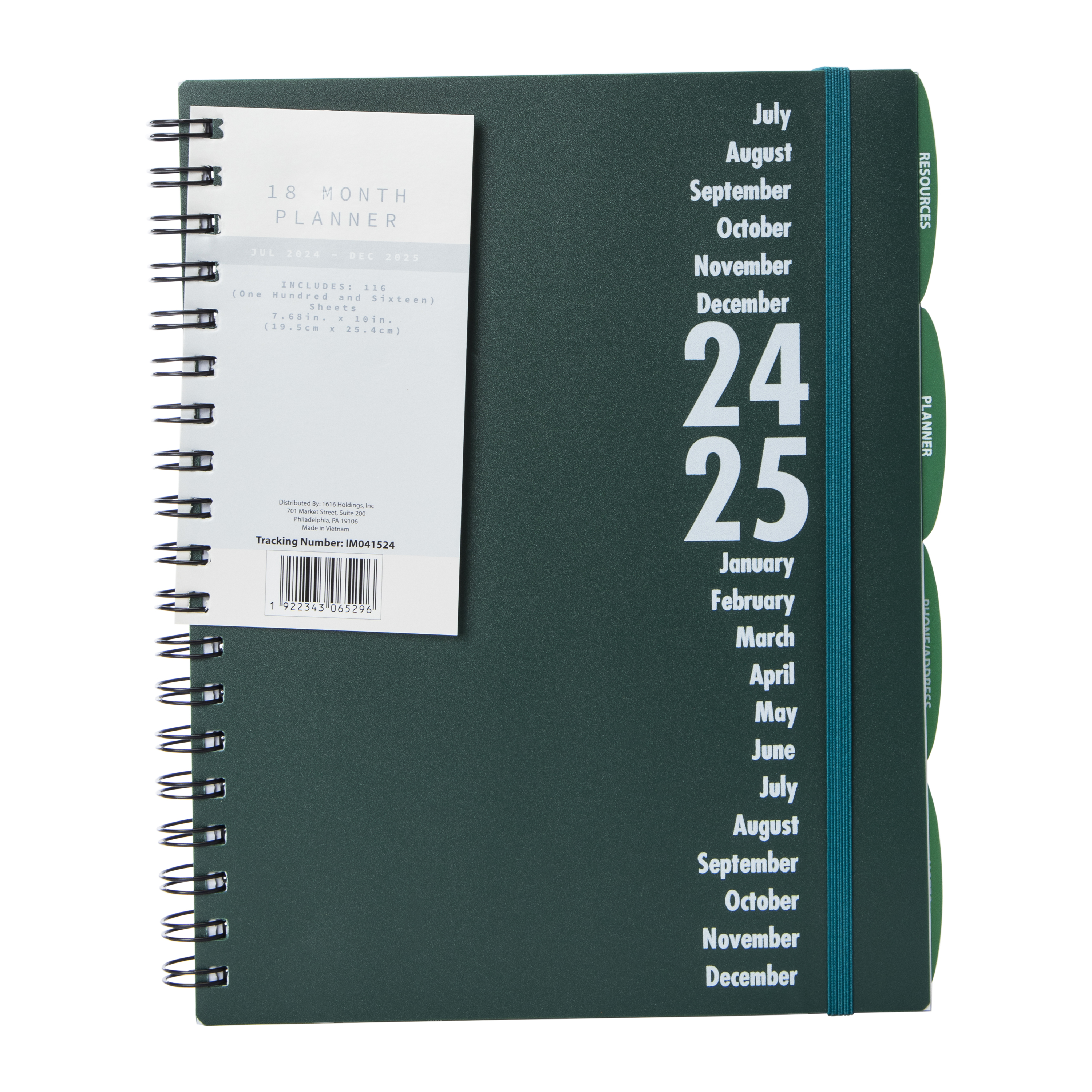 2024-2025 Daily Planner: Academic Year Weekly Monthly Organizer With Stickers, Notes & Bookmarks - View #12