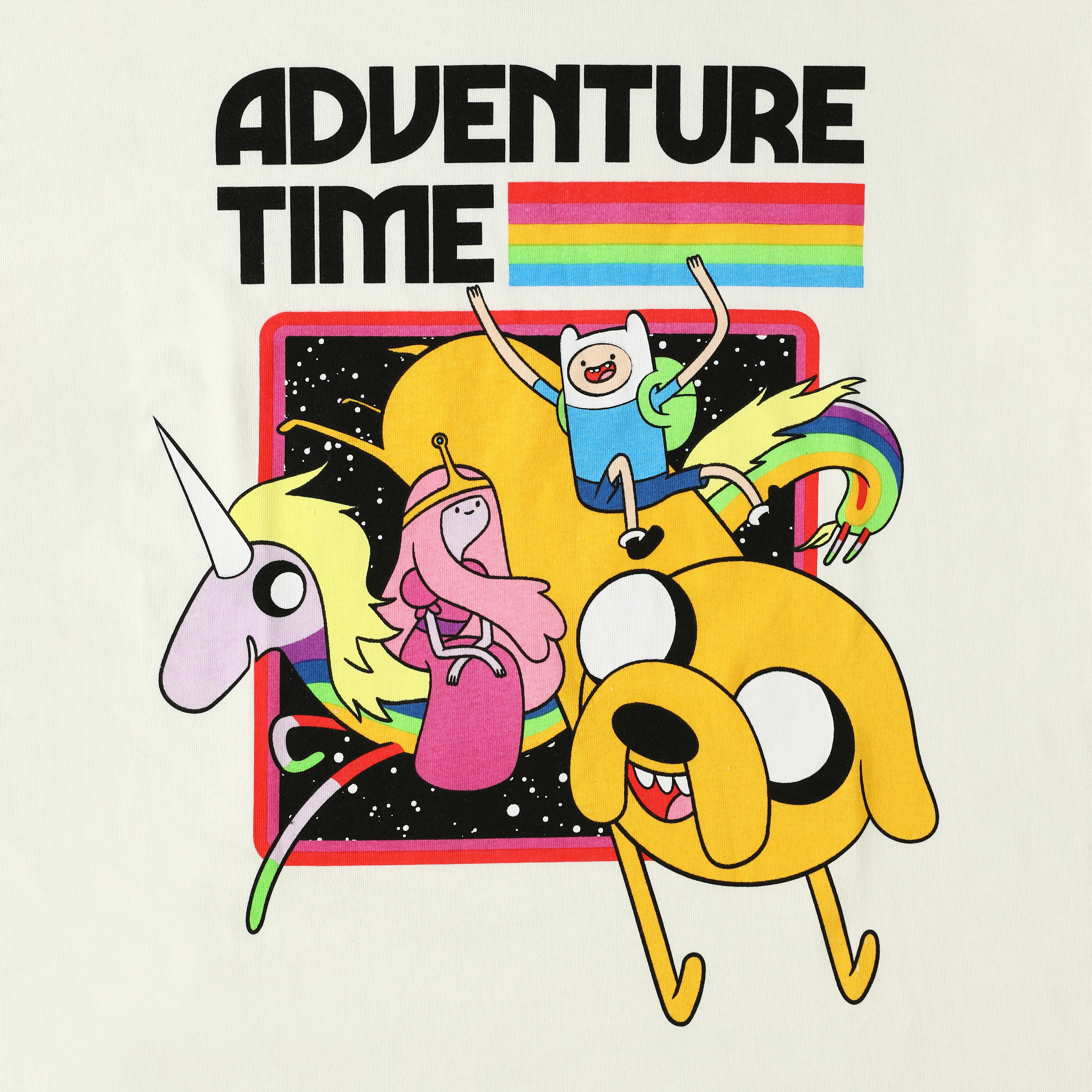 Adventure Time™ Rainbow Graphic Tee