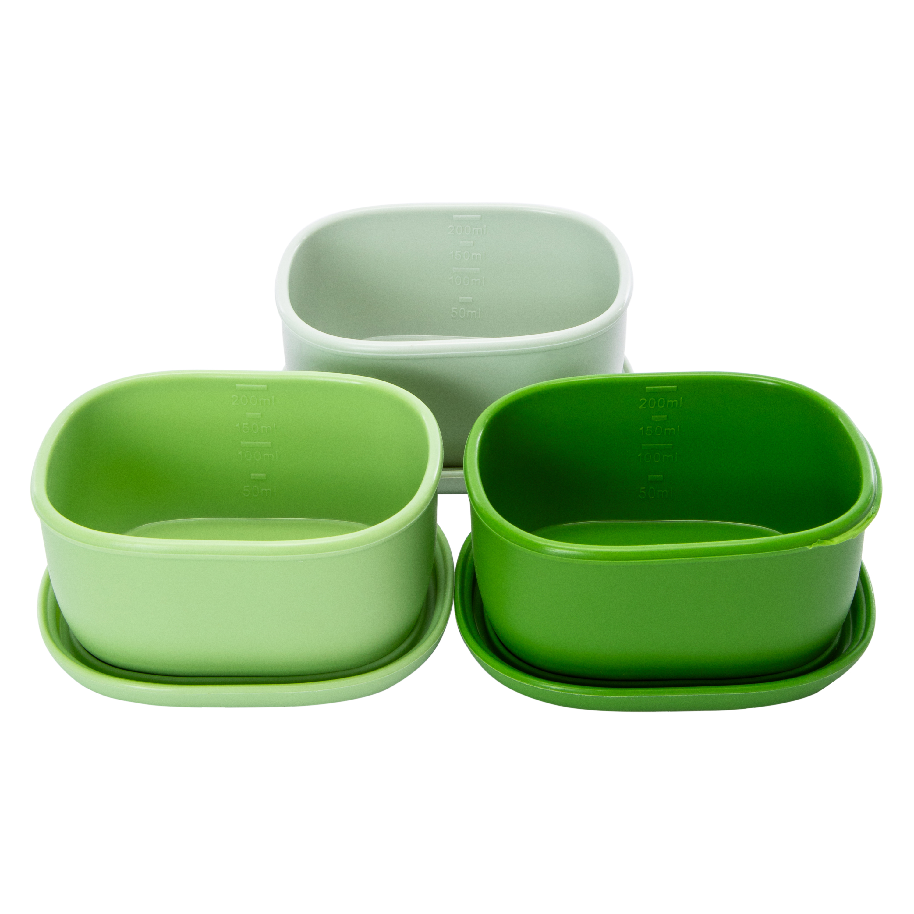 Silicone Snack Containers 3-Count