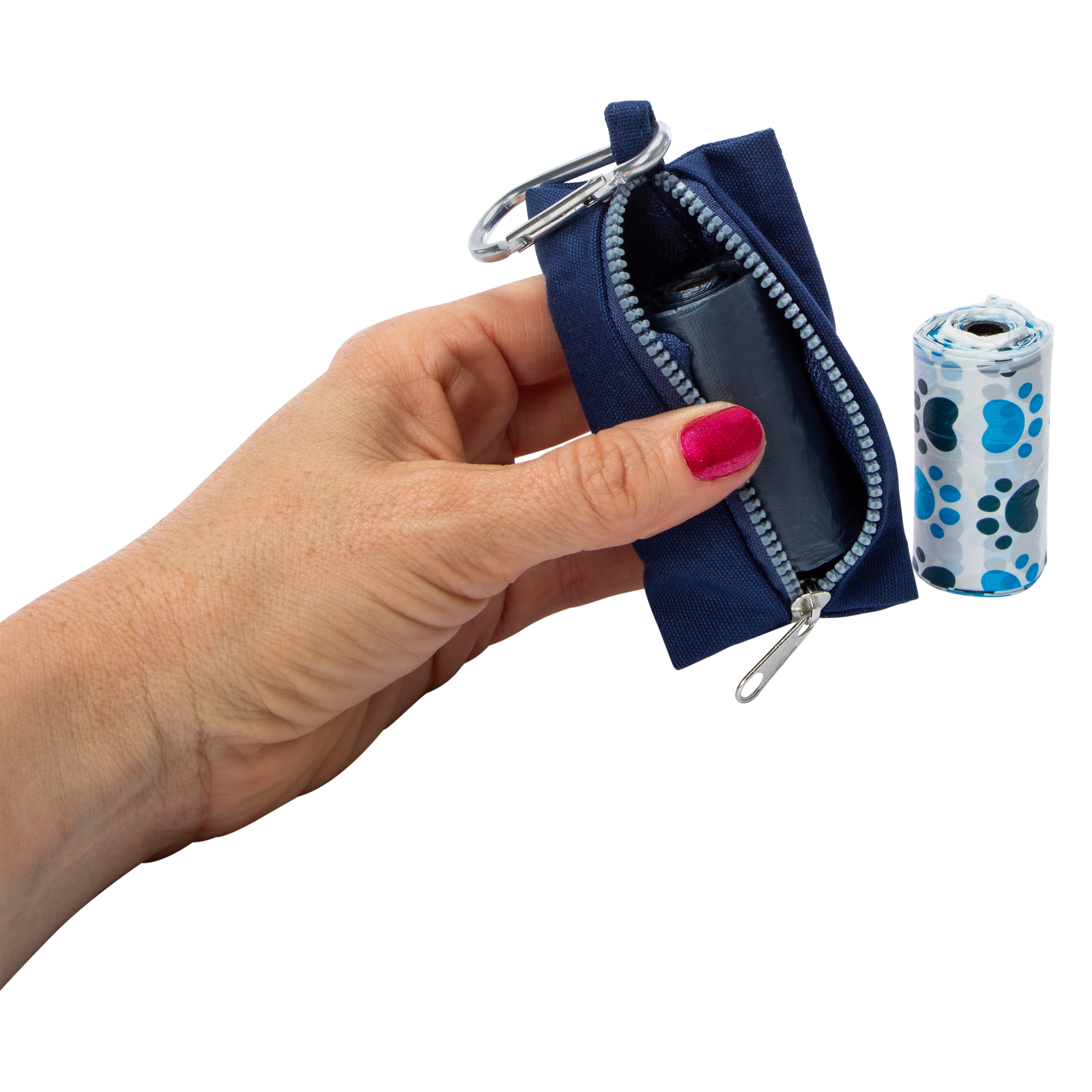 Pet Waste Bag Dispenser With 2 Refill Rolls