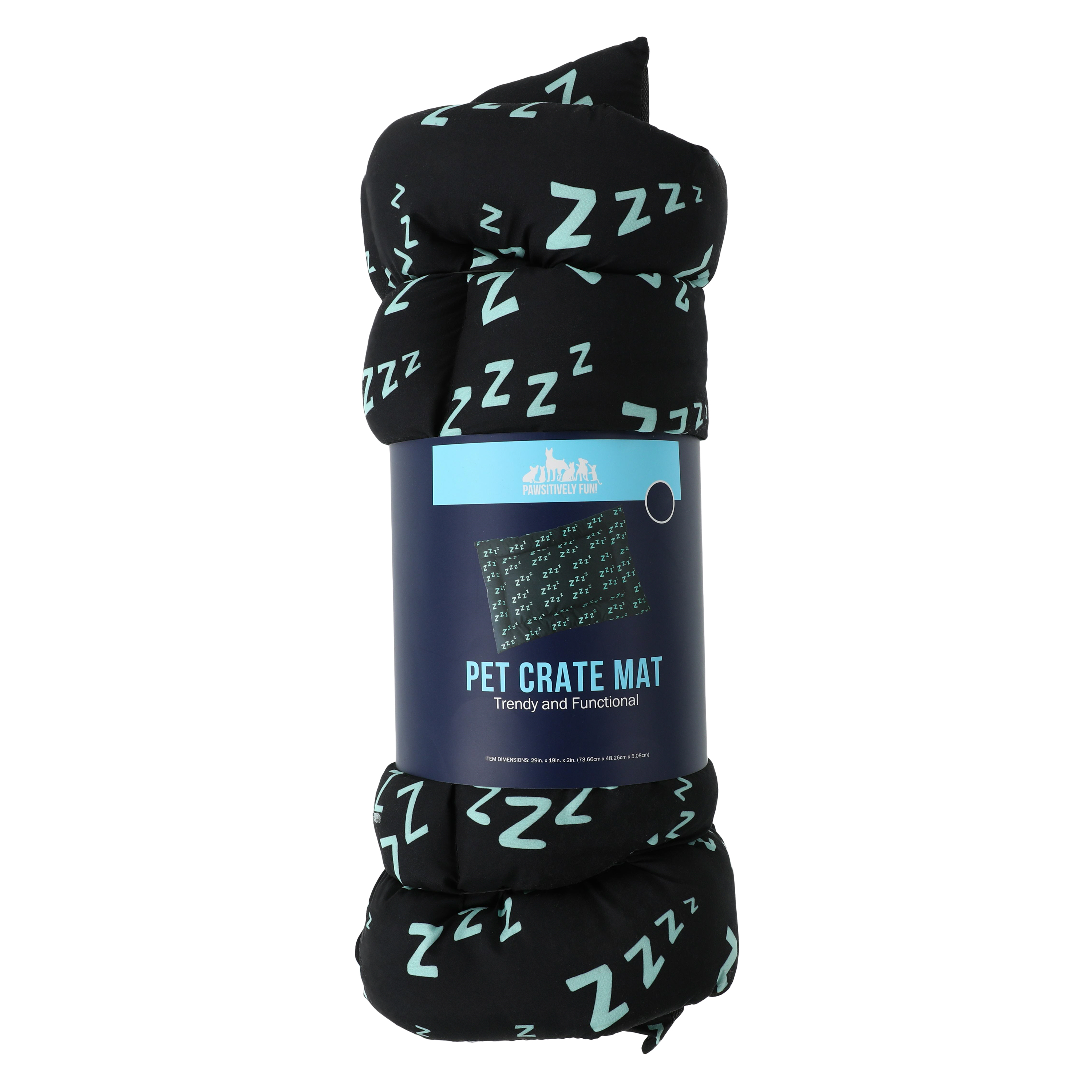 Printed Pet Crate Mat 29in x 21in