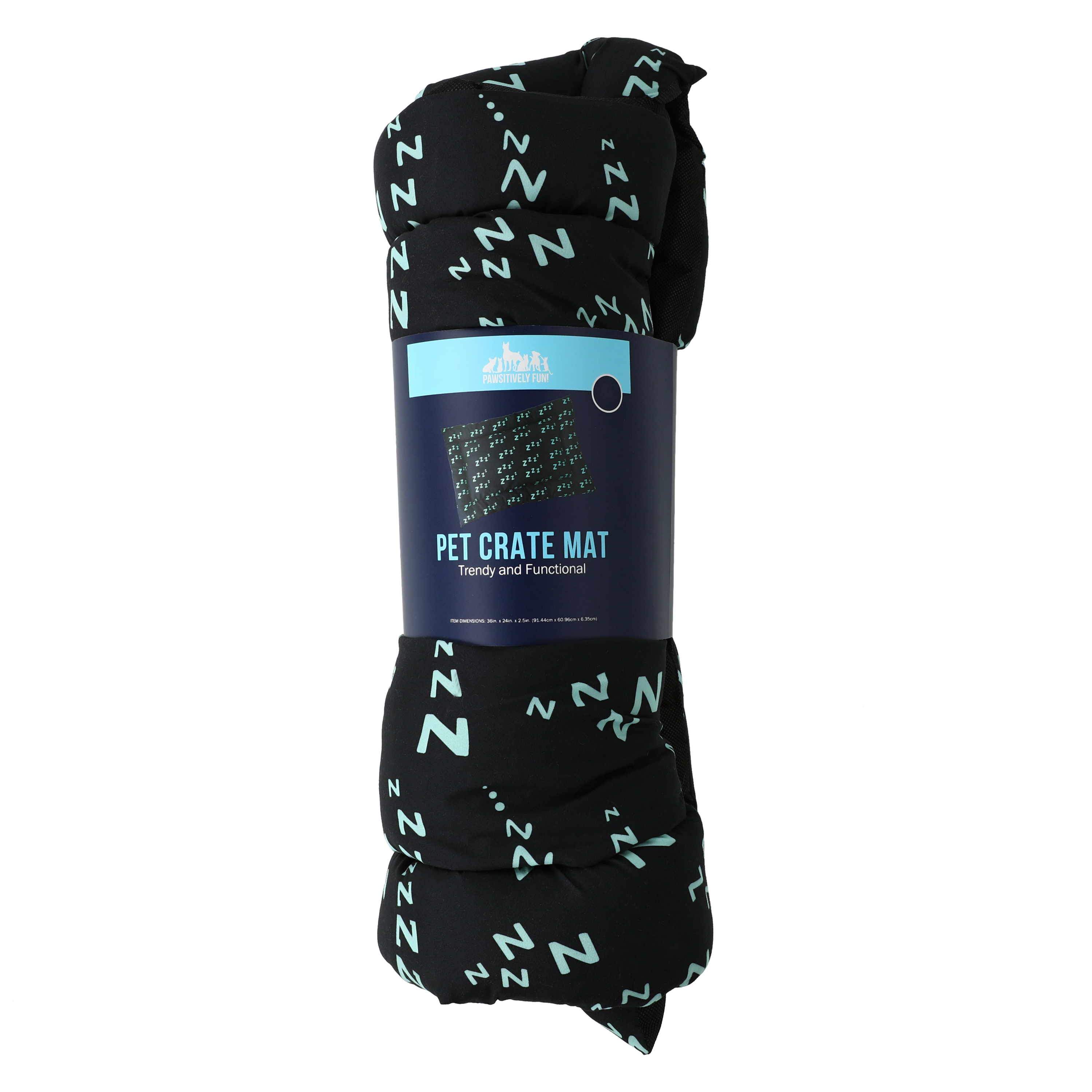 Printed Pet Crate Mat 36in x 24in